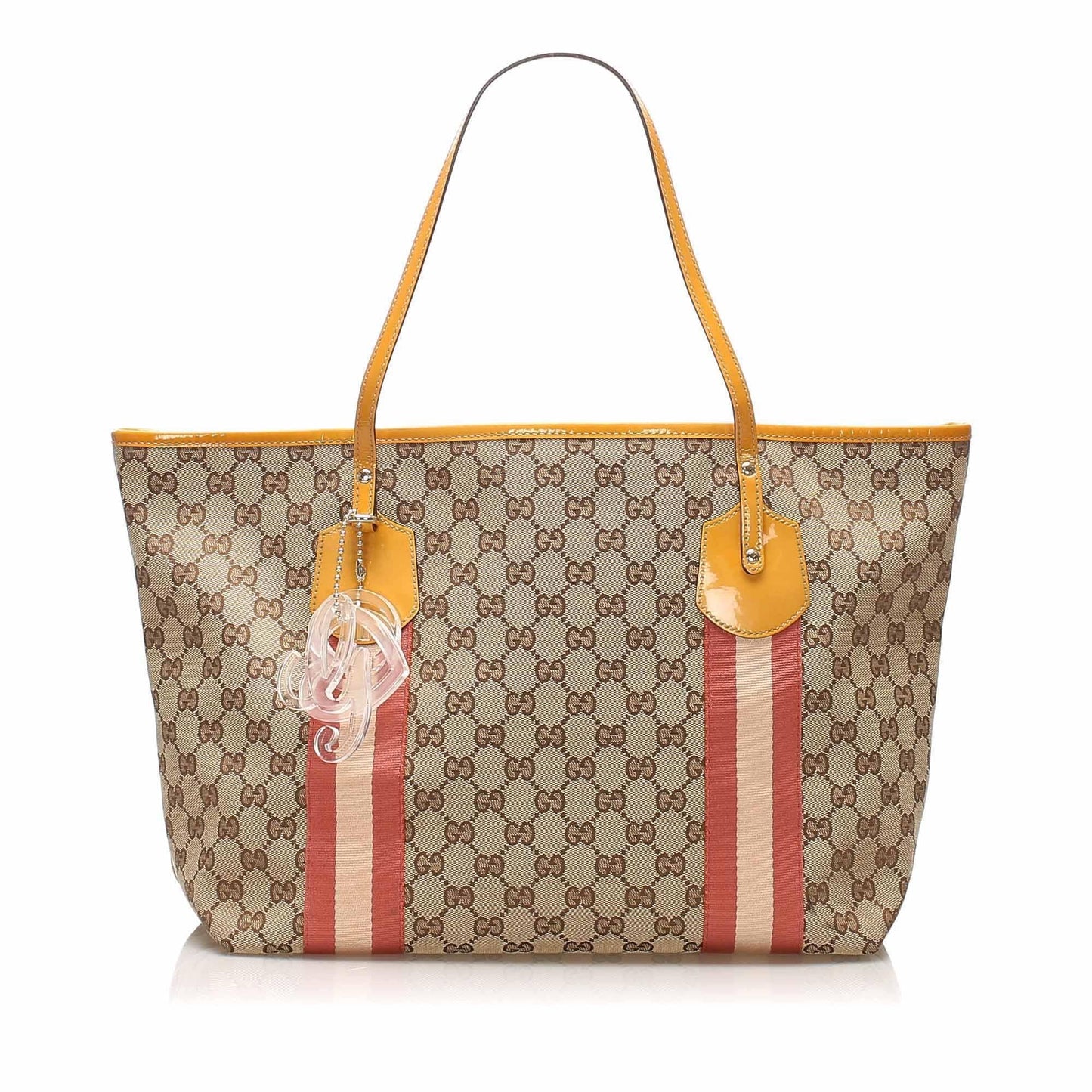 Gucci Leather Canvas Tote Style 4
