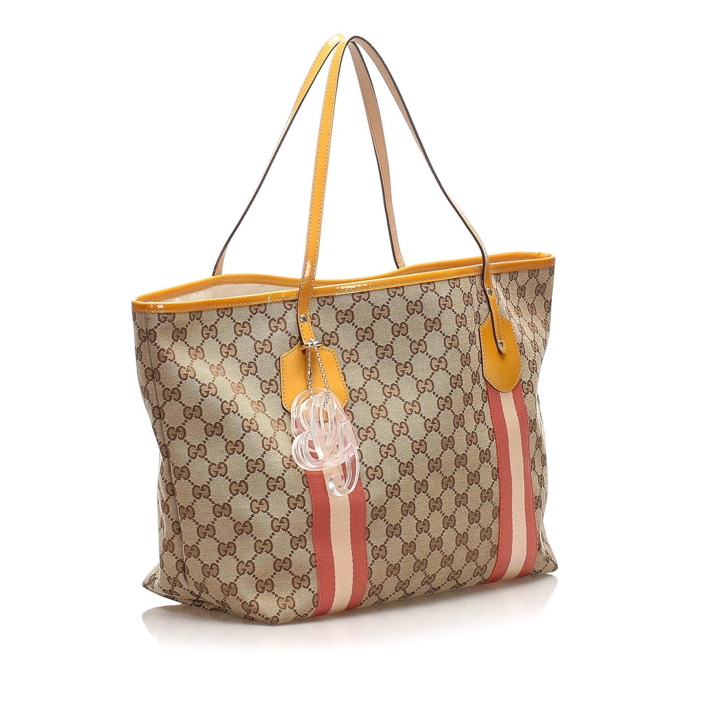 Gucci Leather Canvas Tote Style 4