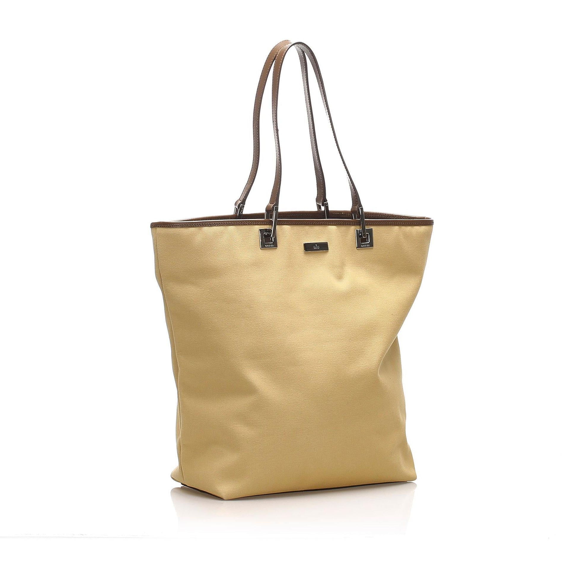 Gucci Canvas Monogram Tote Style 175
