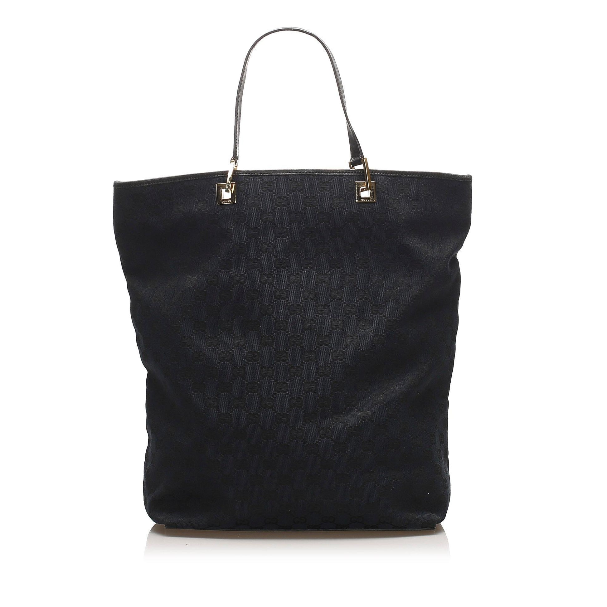 Gucci Canvas Monogram Tote Style 174