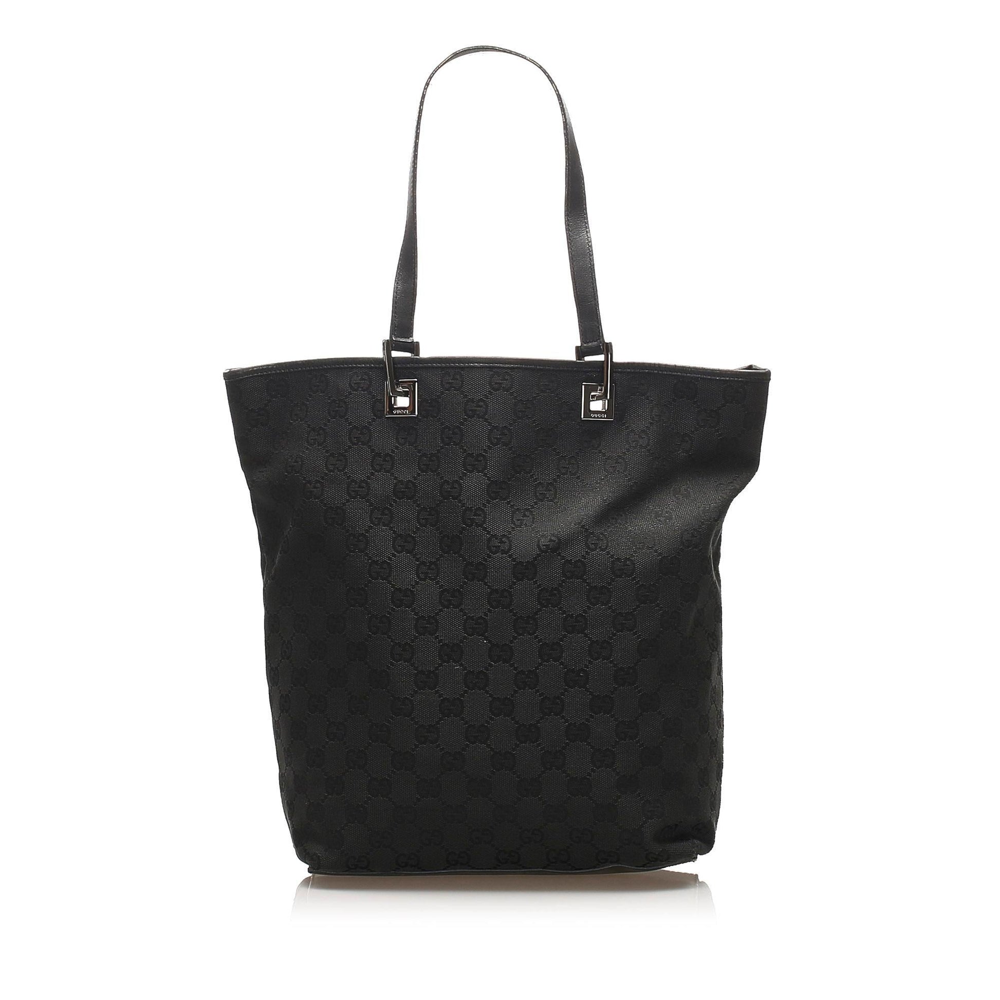 Gucci Canvas Monogram Tote Style 164