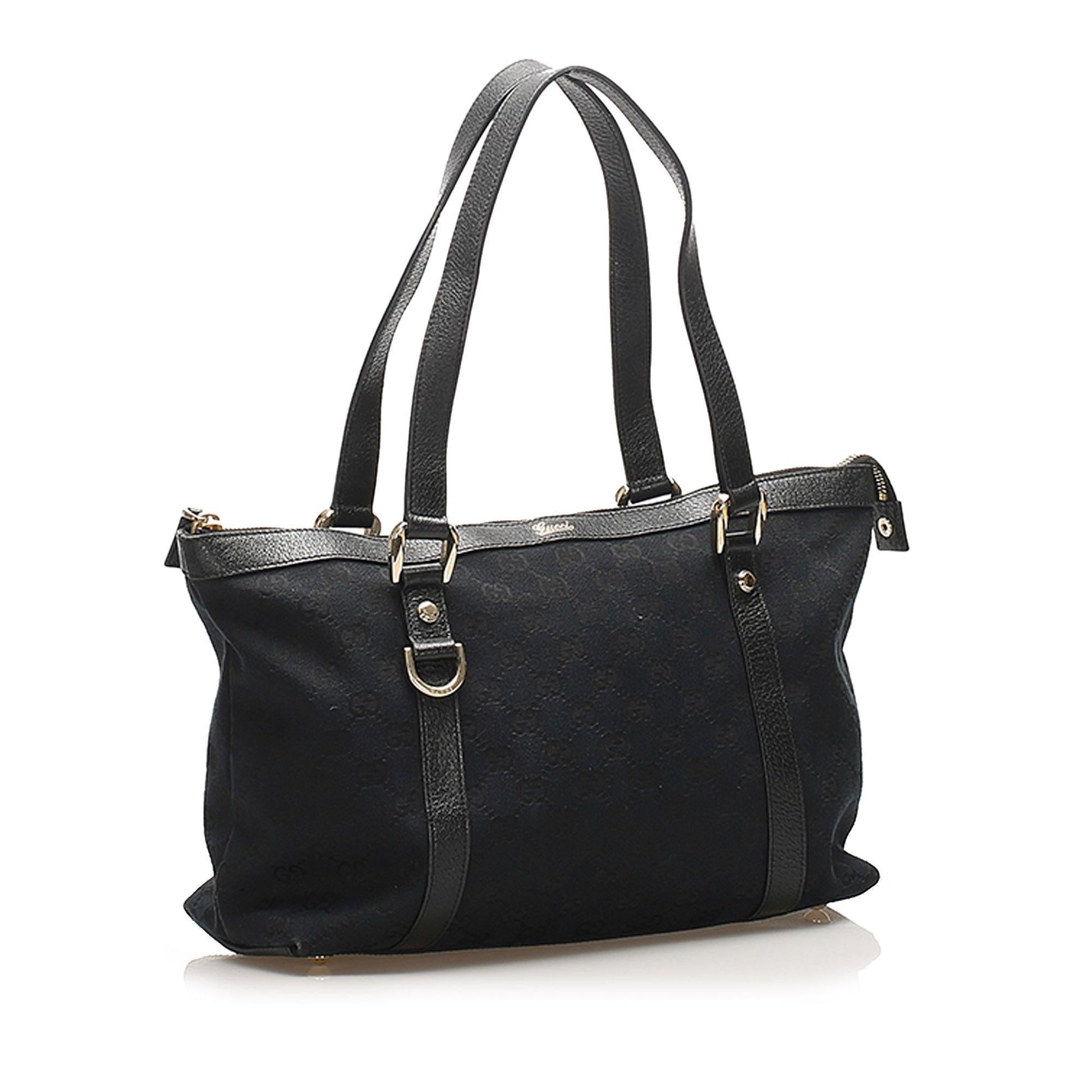 Gucci Canvas Monogram Tote Style 159