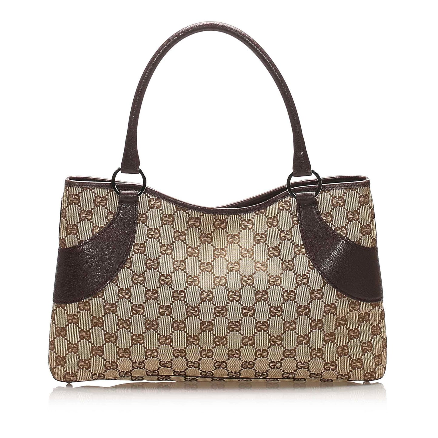 Gucci Canvas Monogram Tote Style 156