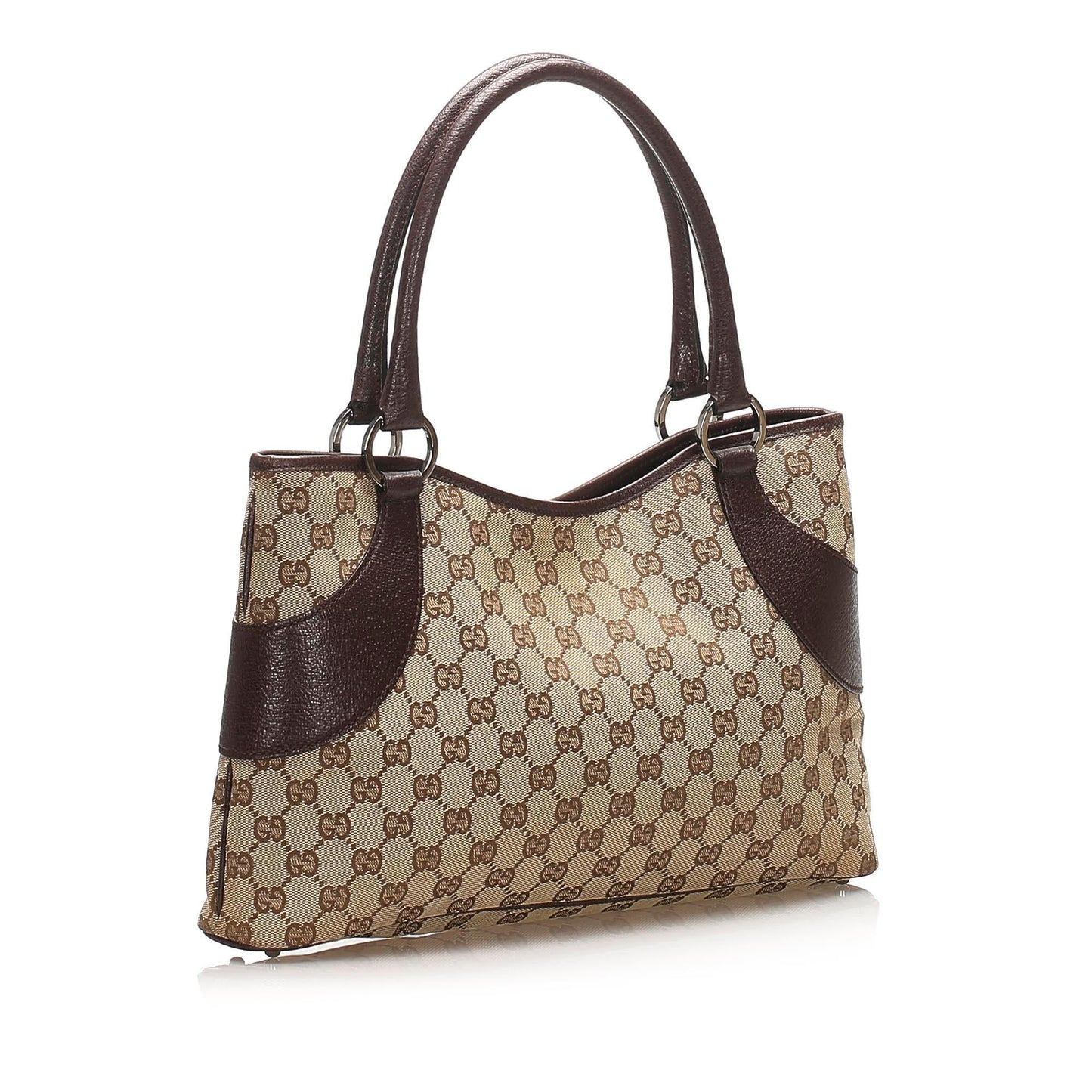 Gucci Canvas Monogram Tote Style 156