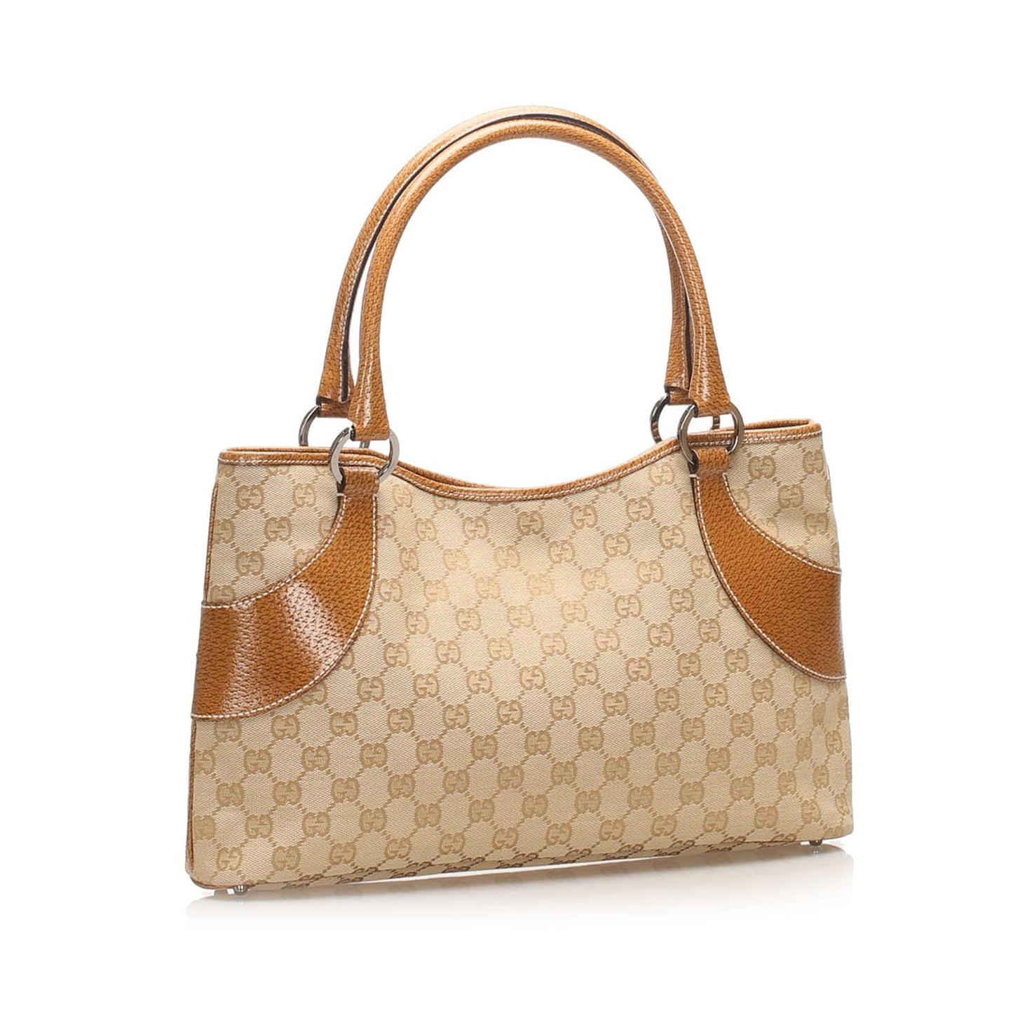 Gucci Canvas Monogram Tote Style 153