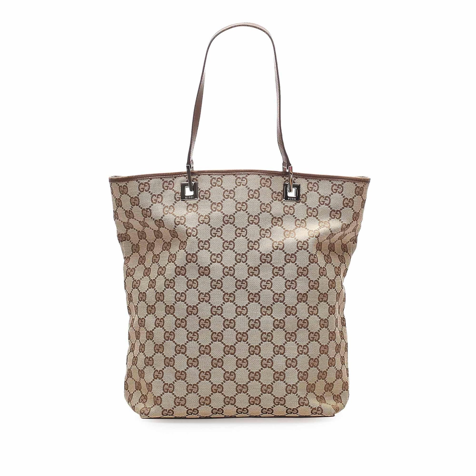 Gucci Canvas Monogram Tote Style 151