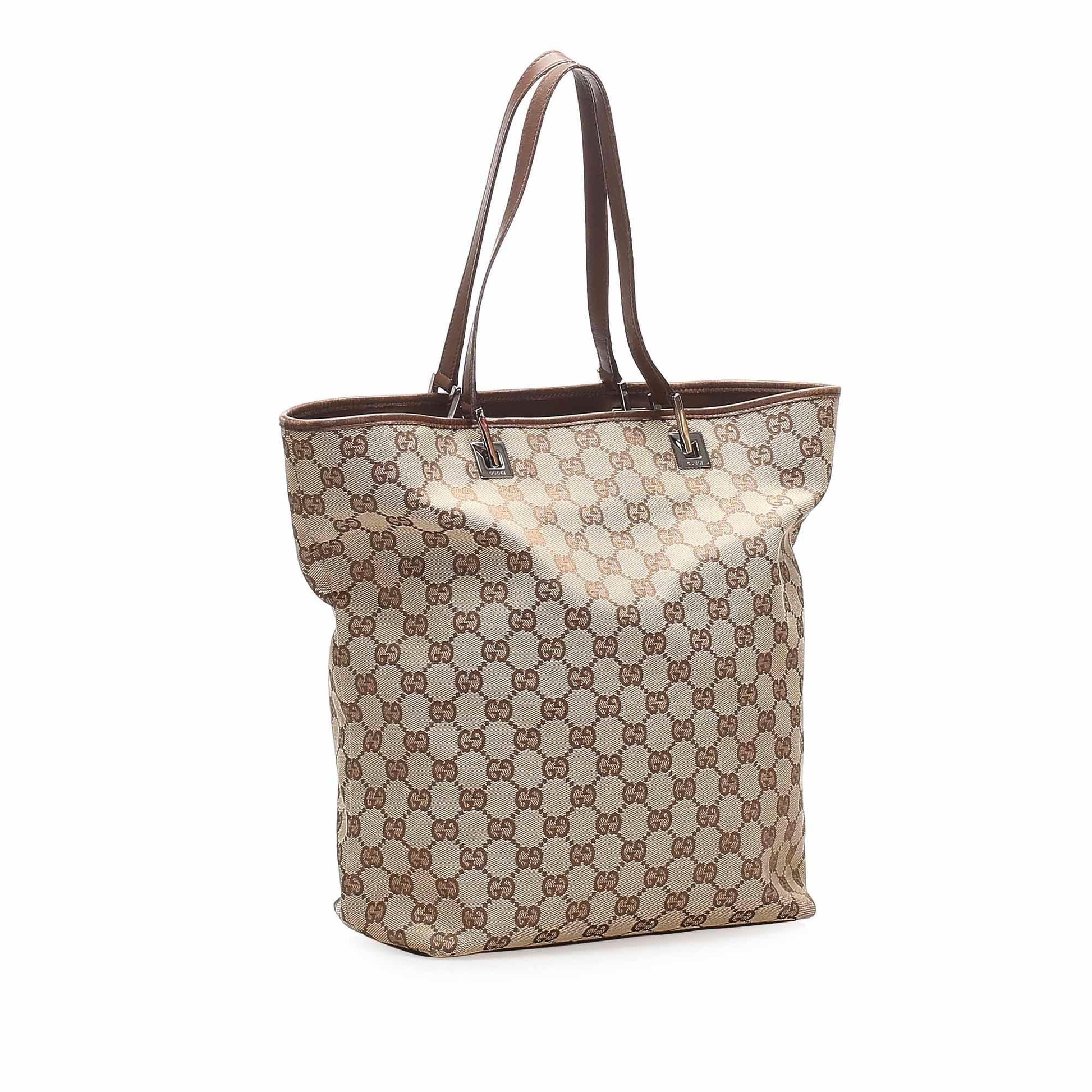 Gucci Canvas Monogram Tote Style 151