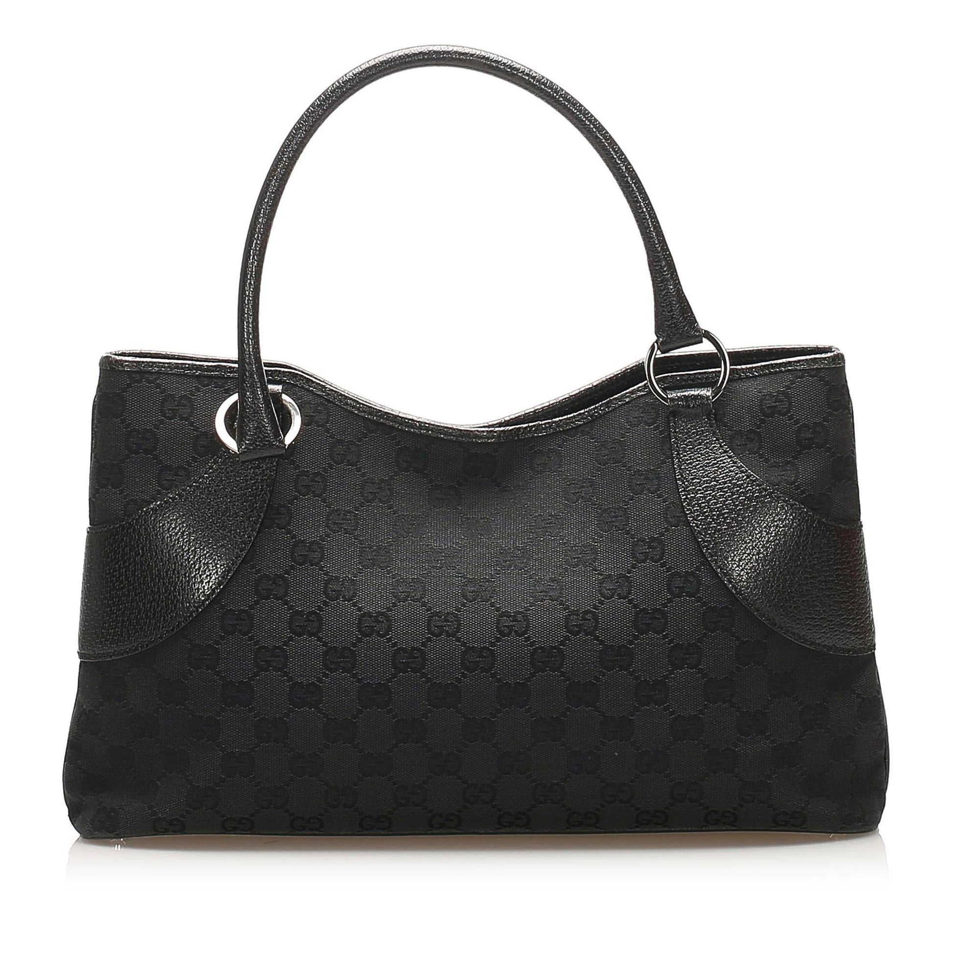 Gucci Canvas Monogram Tote Style 146