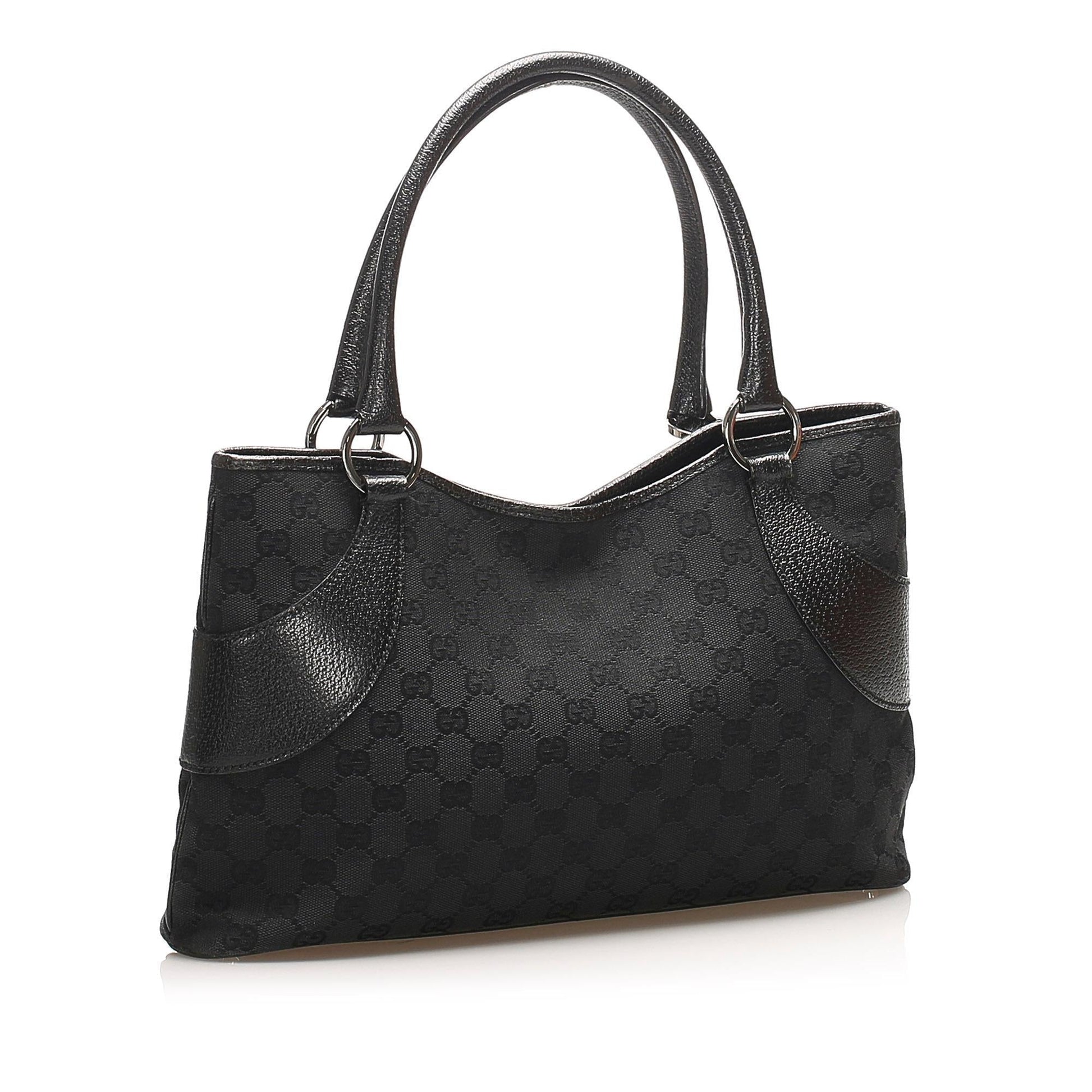 Gucci Canvas Monogram Tote Style 146