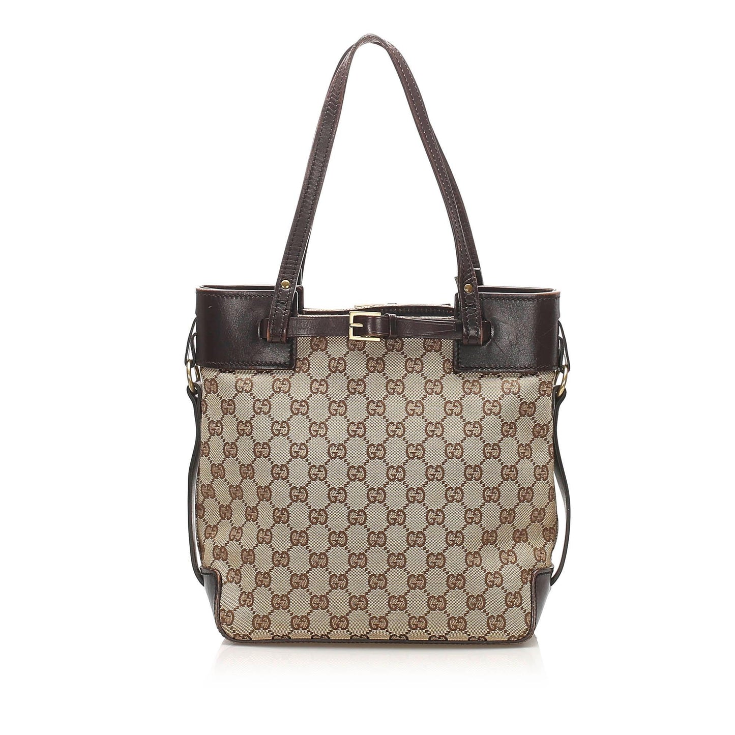 Gucci Canvas Monogram Tote Style 145
