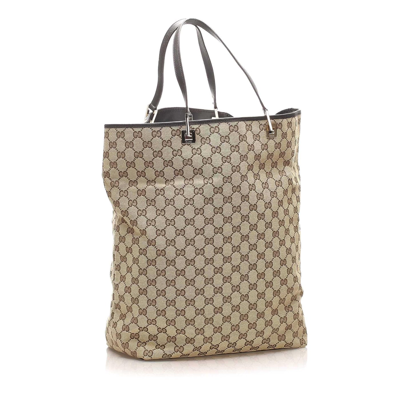 Gucci Canvas Monogram Tote Style 143