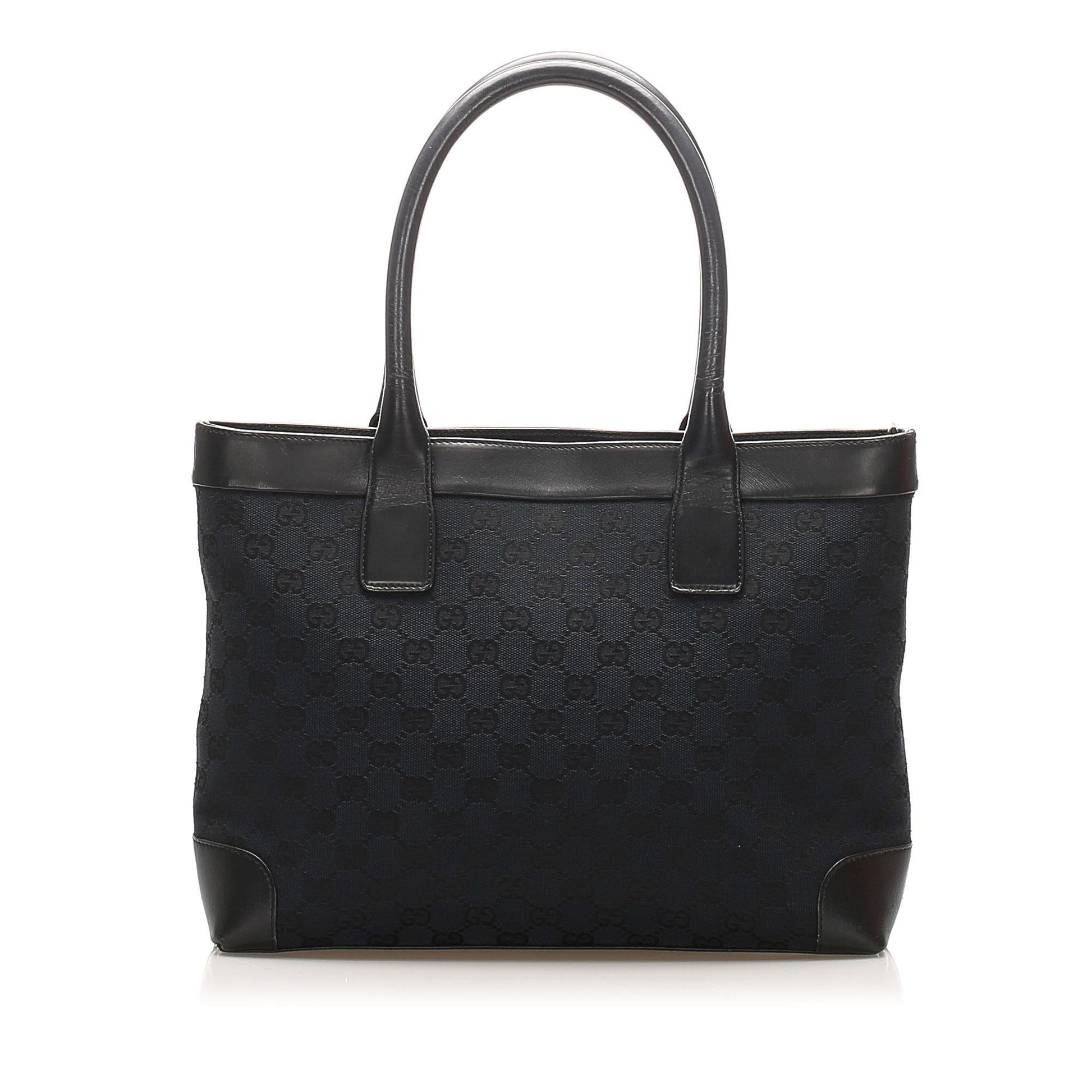 Gucci Canvas Monogram Tote Style 141