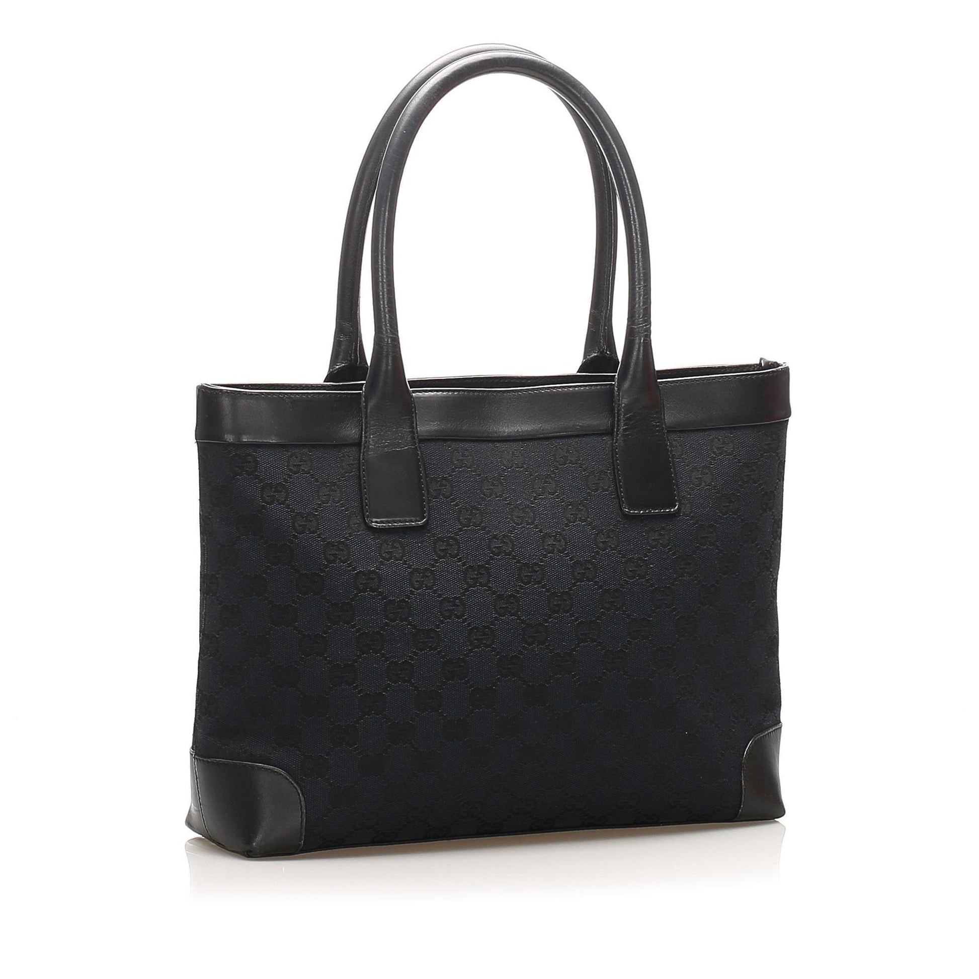 Gucci Canvas Monogram Tote Style 141