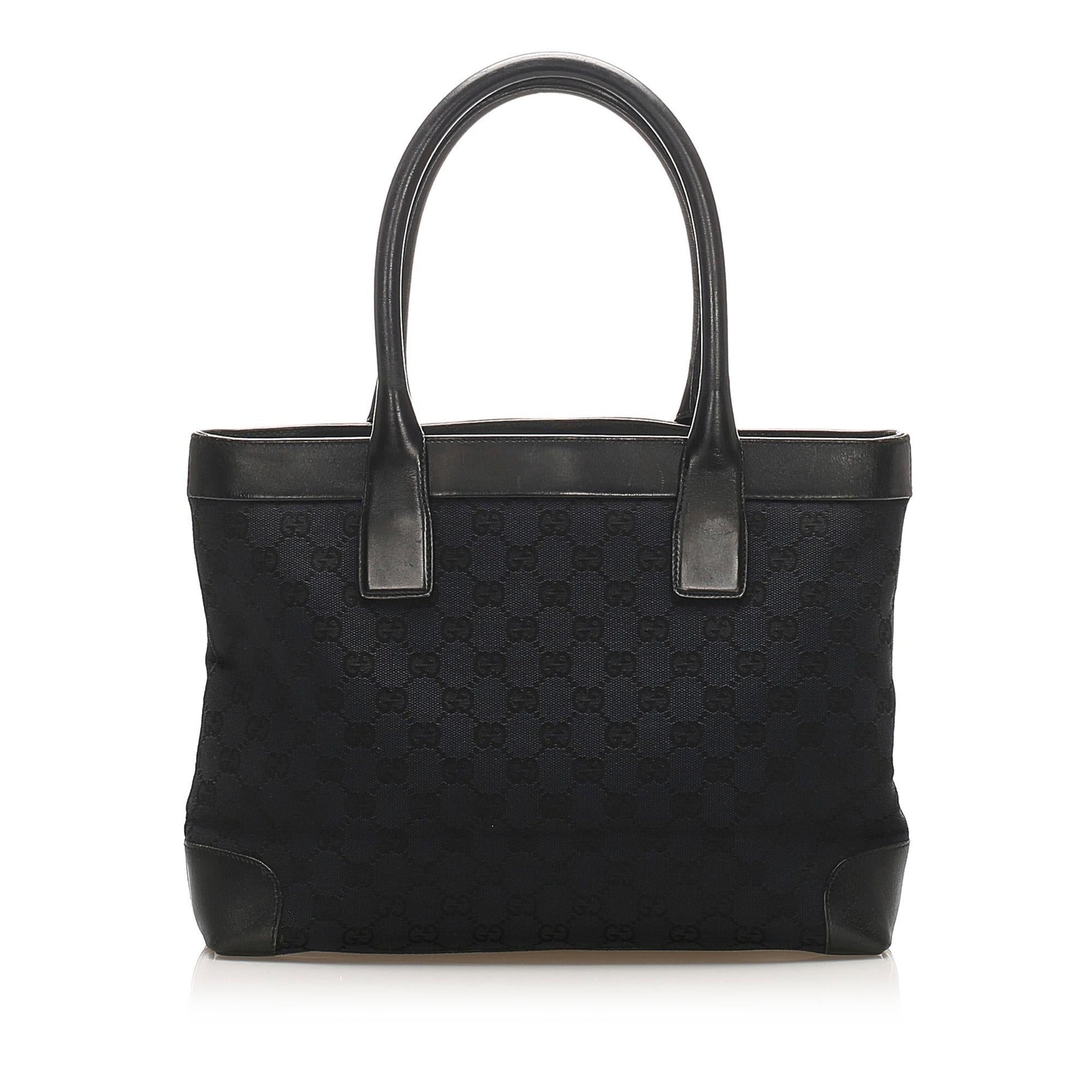 Gucci Canvas Monogram Tote Style 138