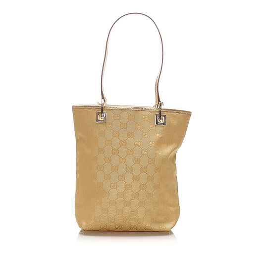 Gucci Canvas Monogram Tote Style 133