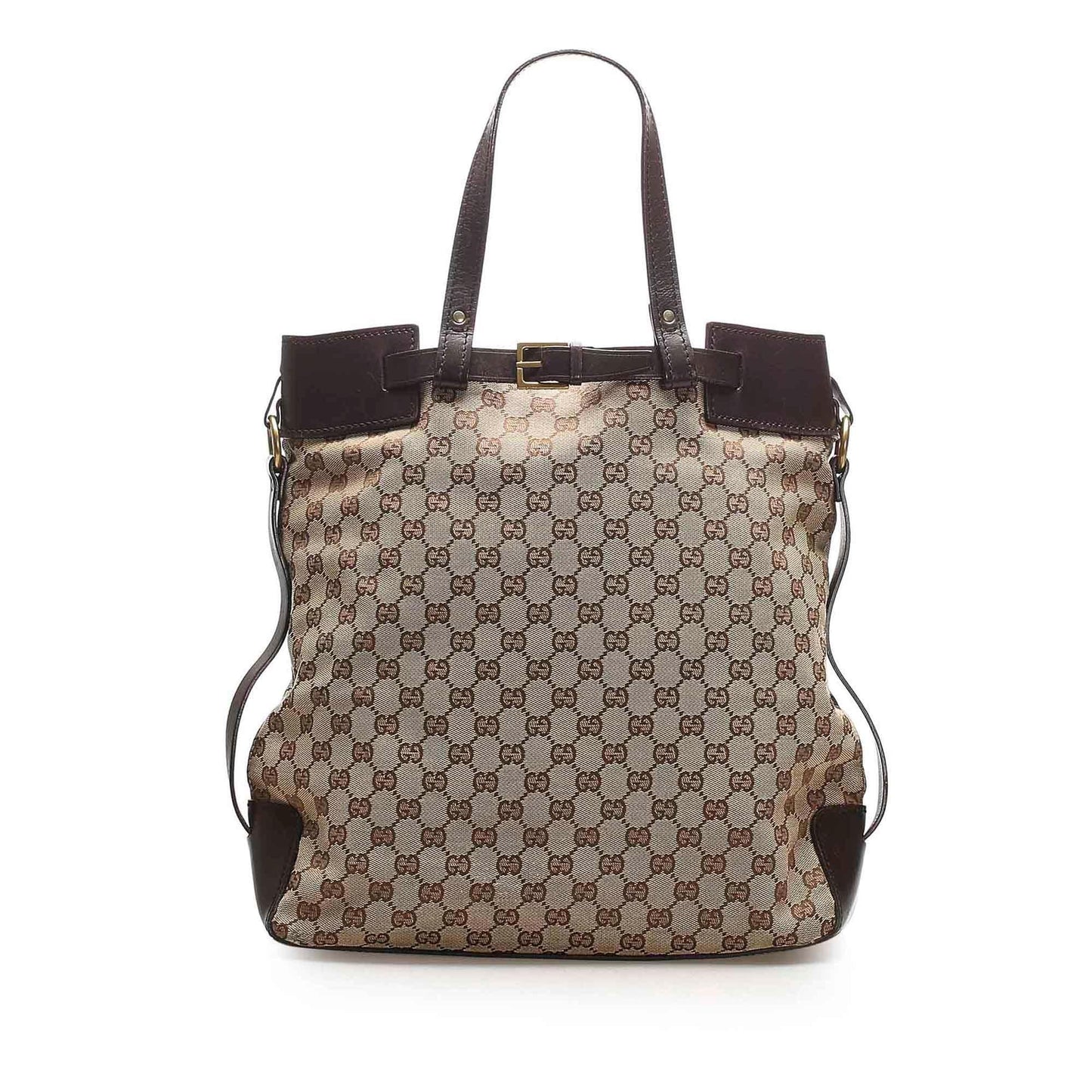 Gucci Canvas Monogram Tote Style 131