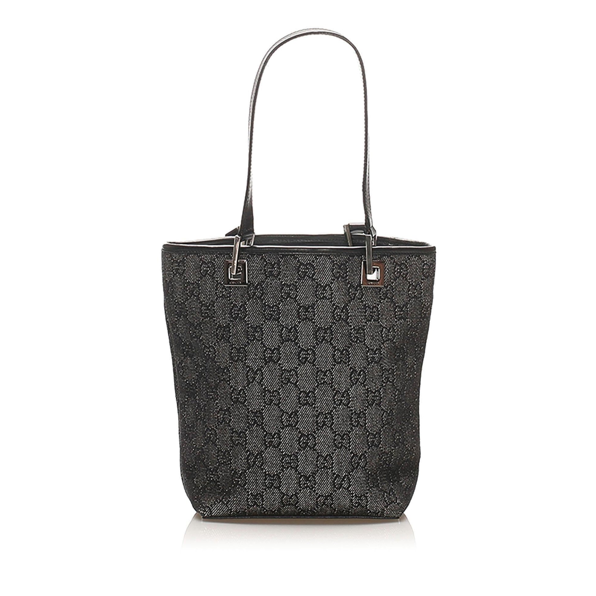 Gucci Canvas Monogram Tote Style 129