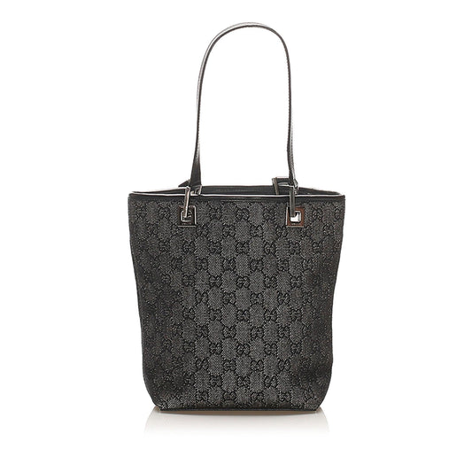 Gucci Canvas Monogram Tote Style 129