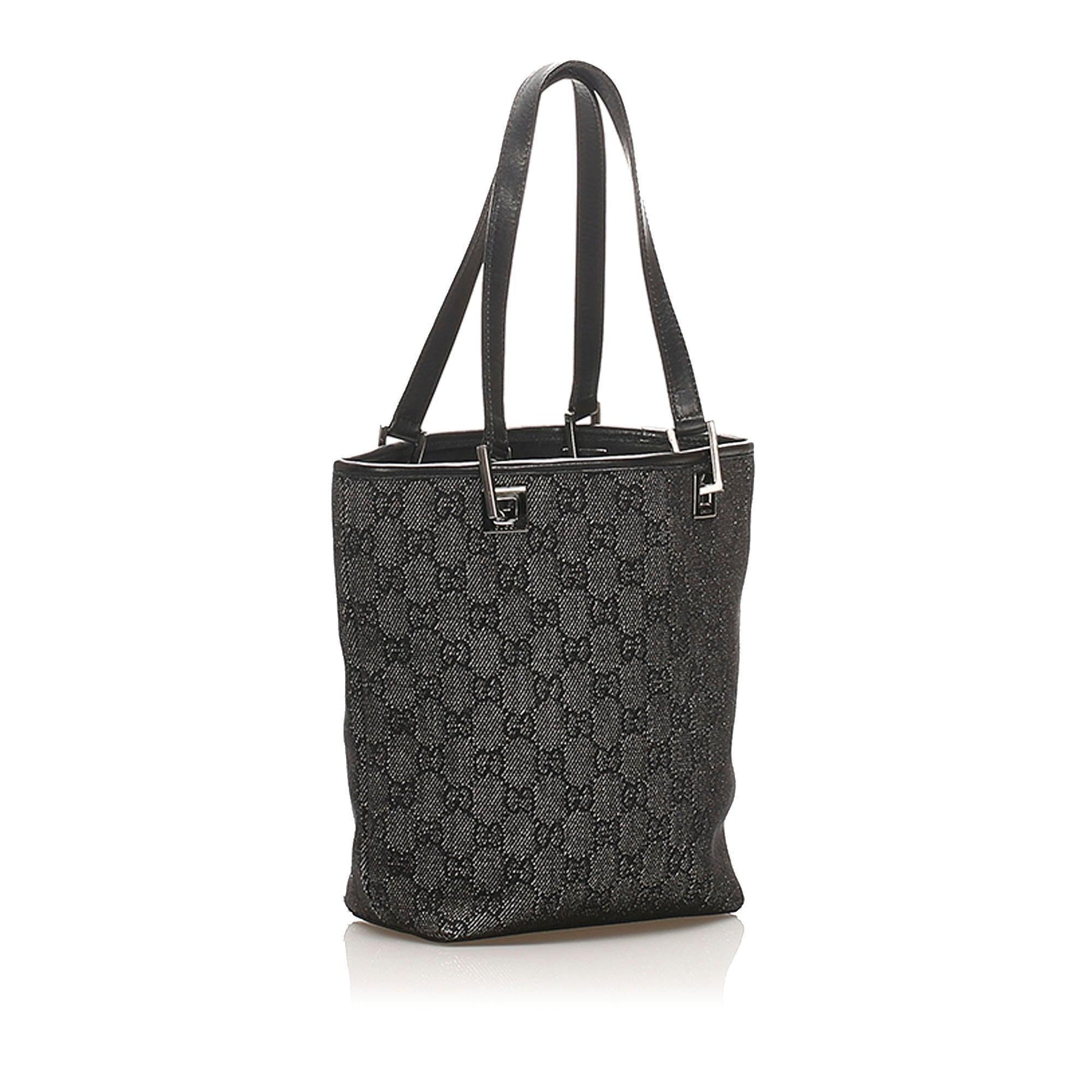 Gucci Canvas Monogram Tote Style 129