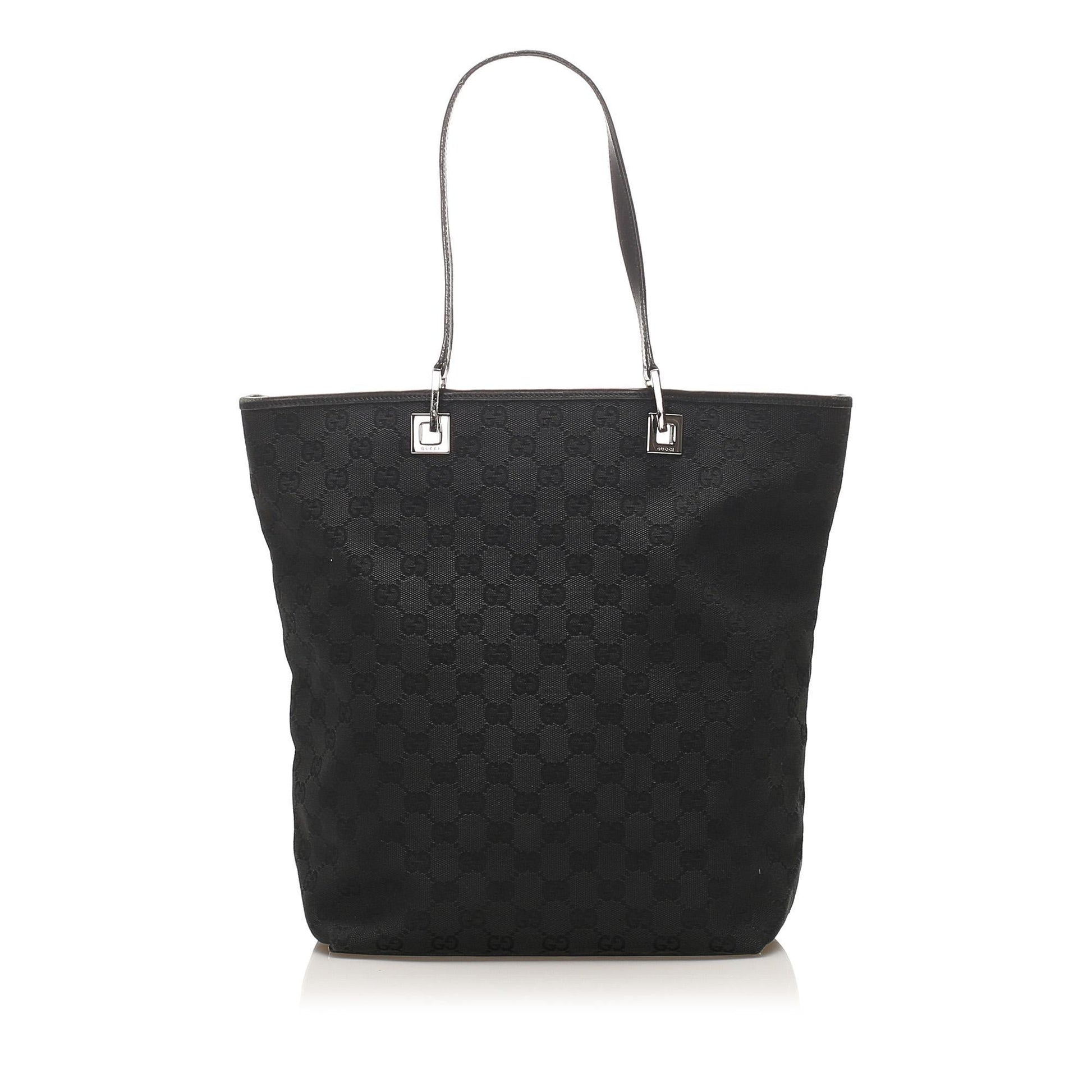 Gucci Canvas Monogram Tote Style 124