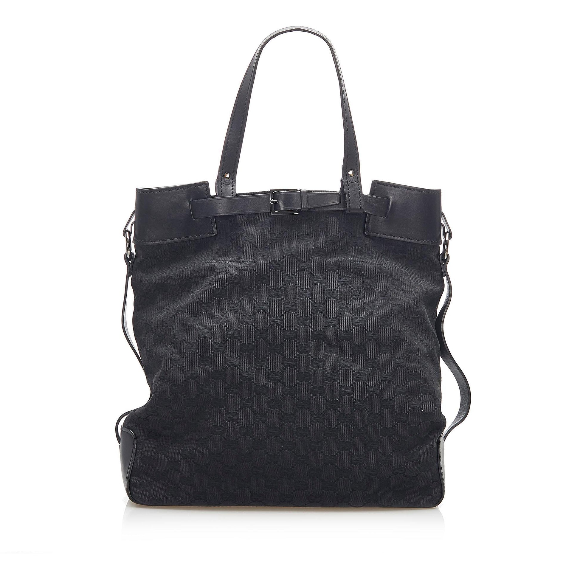 Gucci Canvas Monogram Tote Style 116