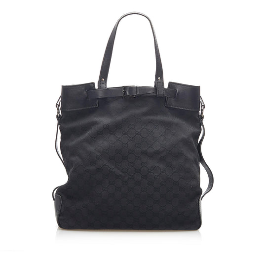 Gucci Canvas Monogram Tote Style 116