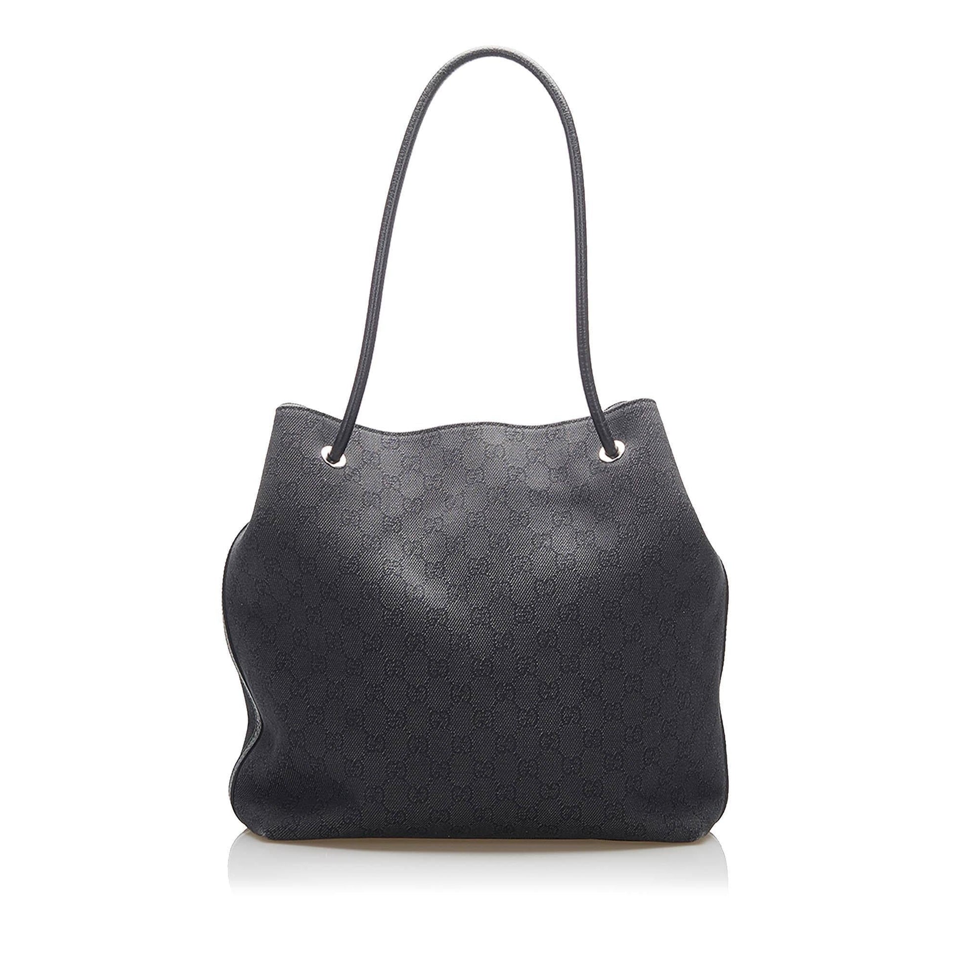 Gucci Canvas Monogram Tote Style 115