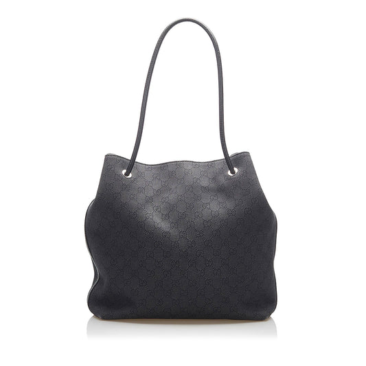 Gucci Canvas Monogram Tote Style 115