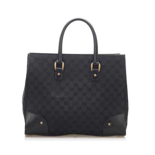 Gucci Canvas Monogram Tote Style 114
