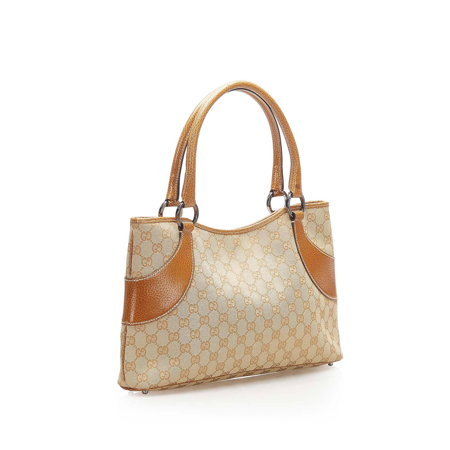 Gucci Canvas Monogram Tote Style 112