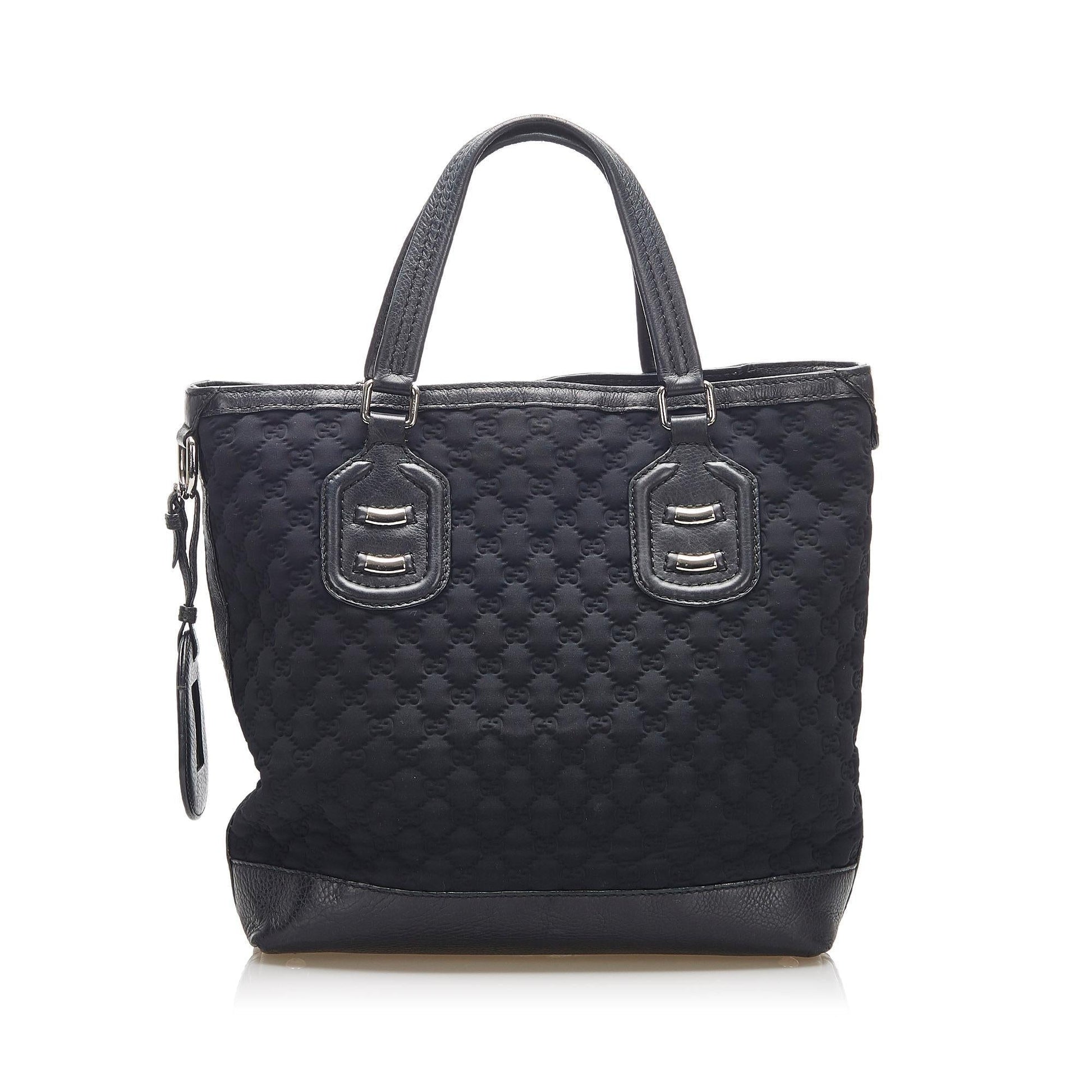 Gucci Canvas Monogram Tote Style 111