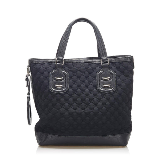 Gucci Canvas Monogram Tote Style 111