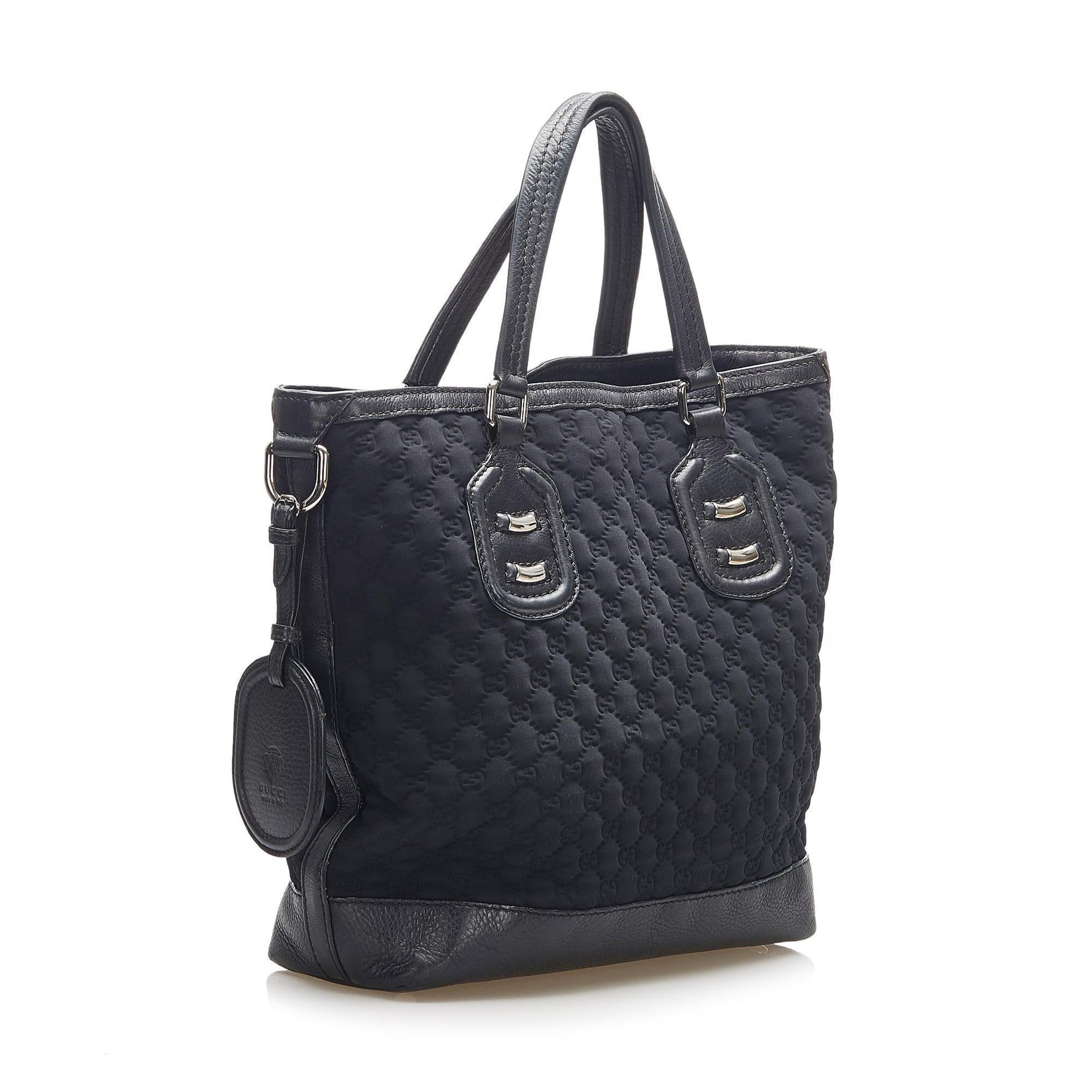 Gucci Canvas Monogram Tote Style 111
