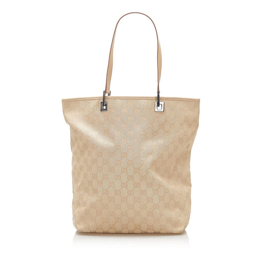 Gucci Canvas Monogram Tote Style 105