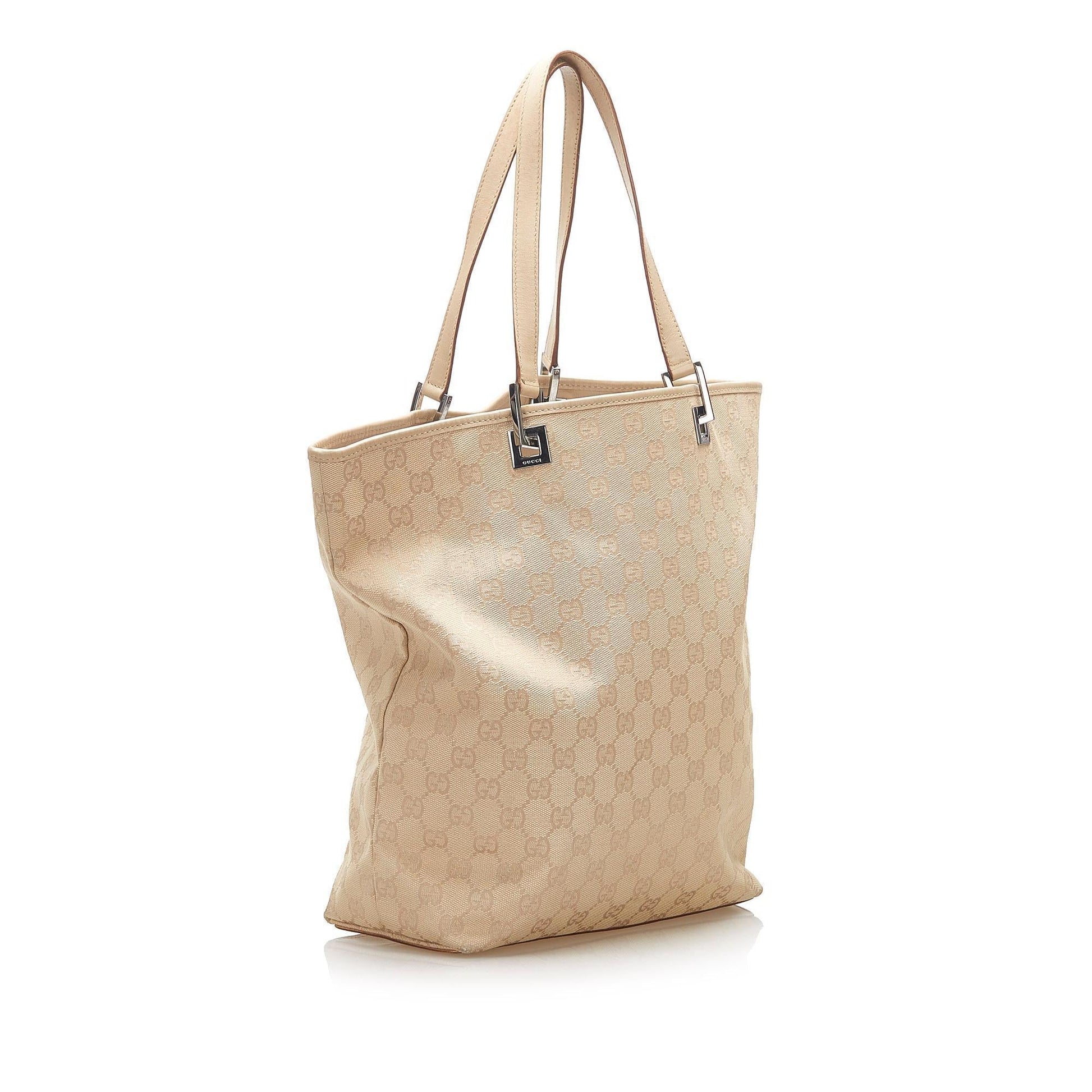 Gucci Canvas Monogram Tote Style 105
