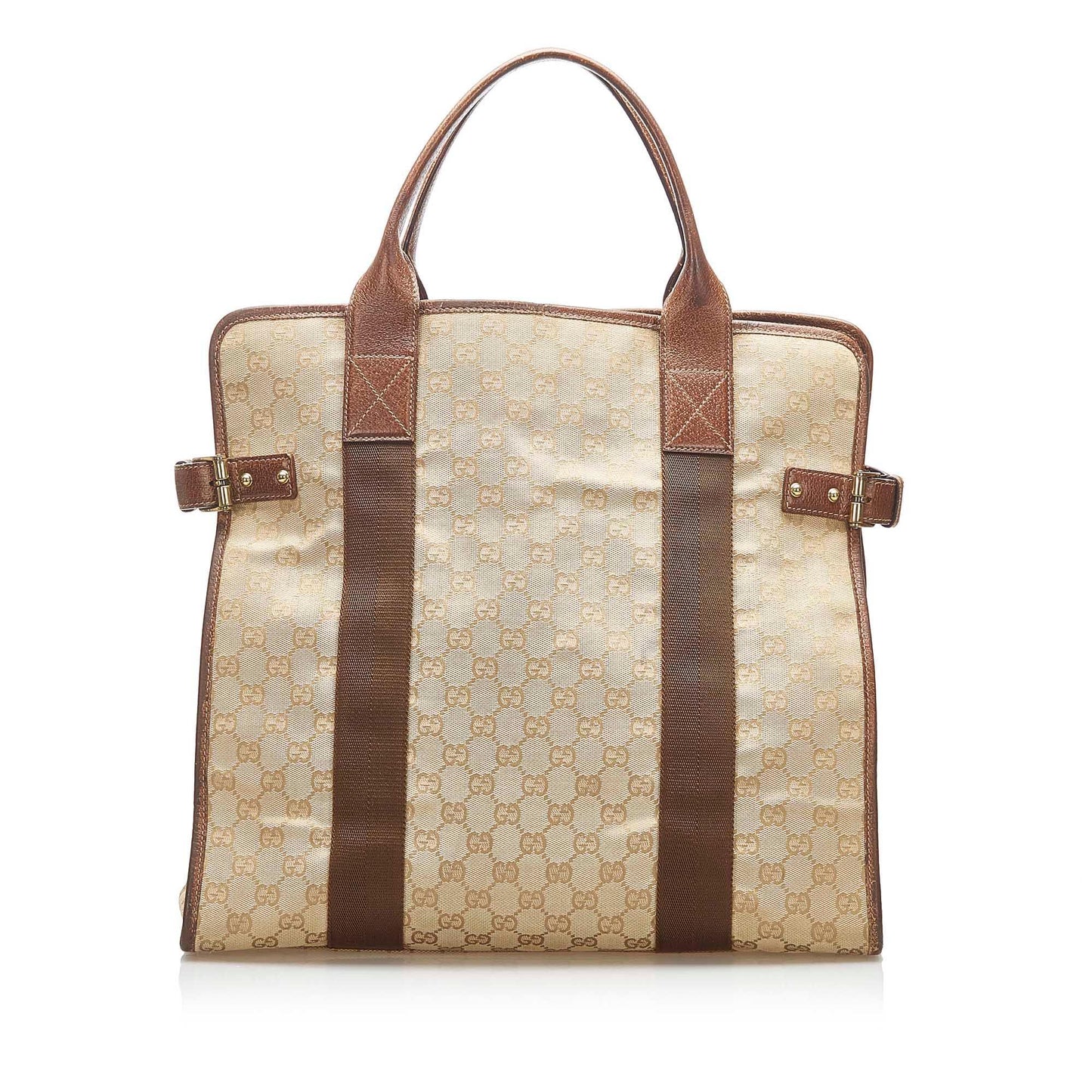 Gucci Canvas Monogram Tote Style 104