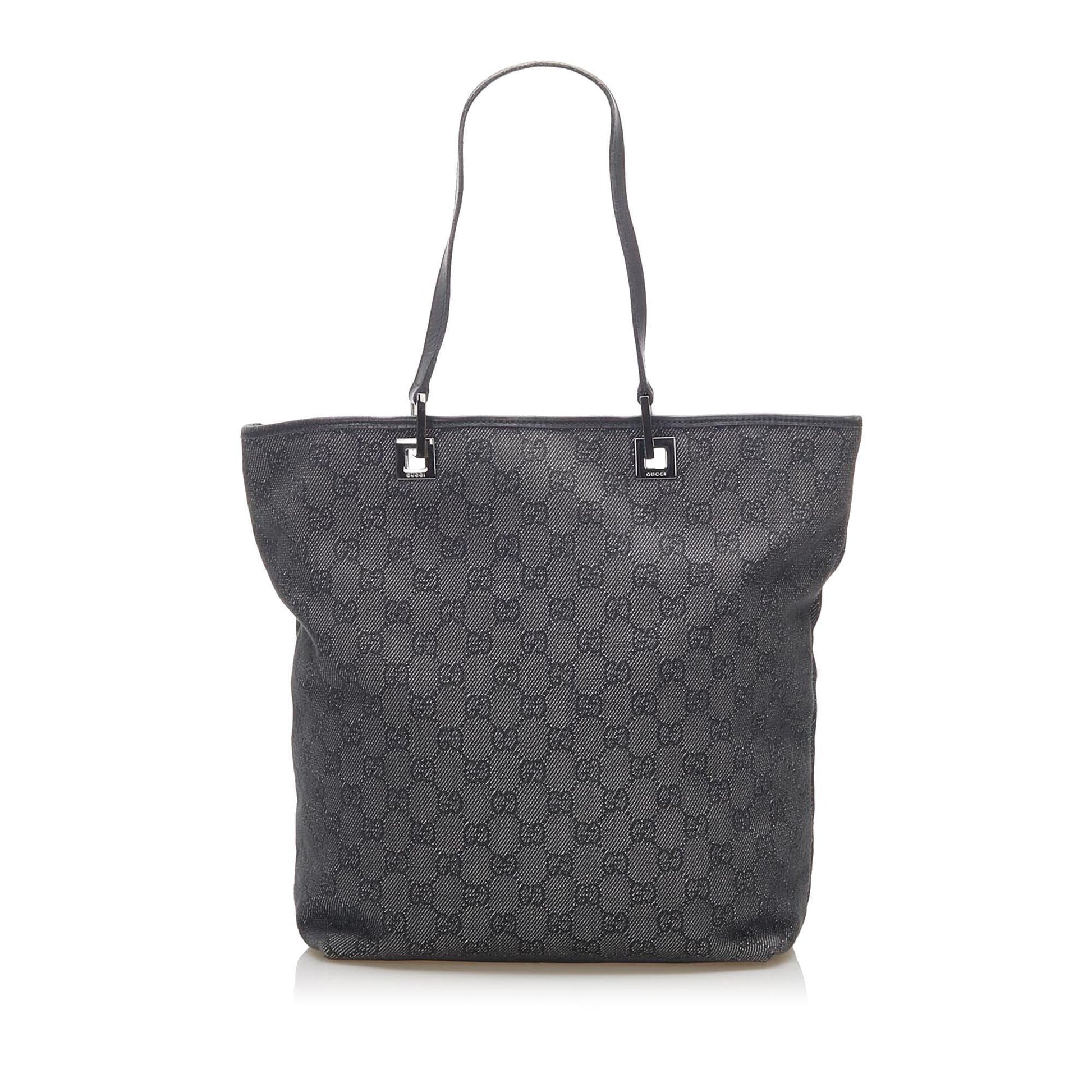 Gucci Canvas Monogram Tote Style 97