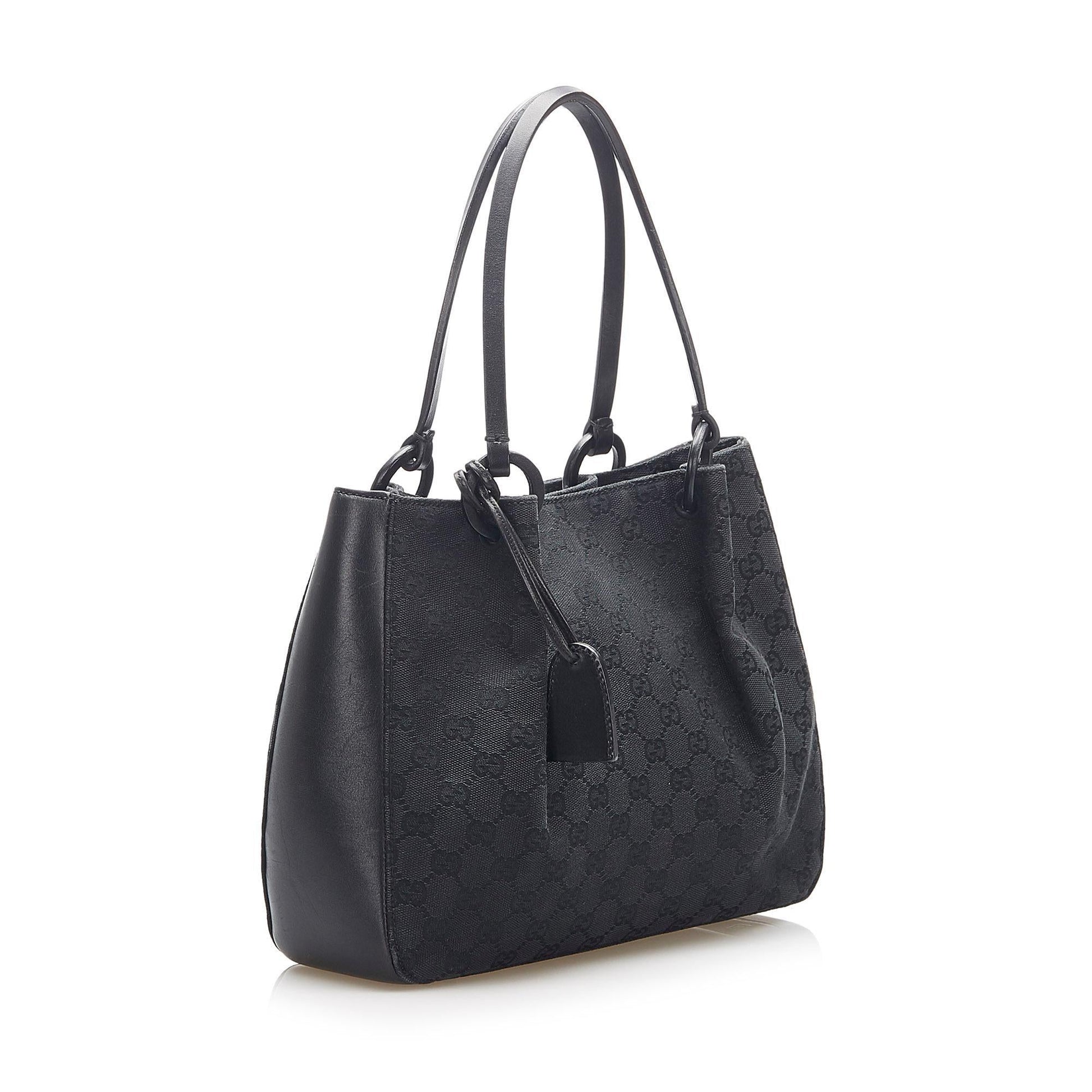 Gucci Canvas Monogram Tote Style 96