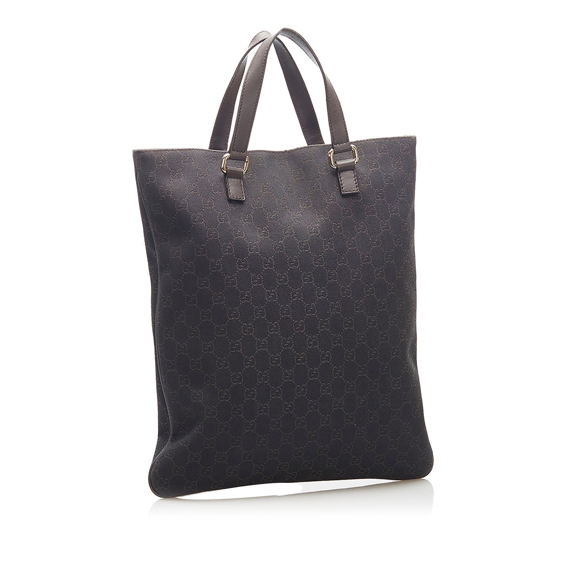 Gucci Canvas Monogram Tote Style 95