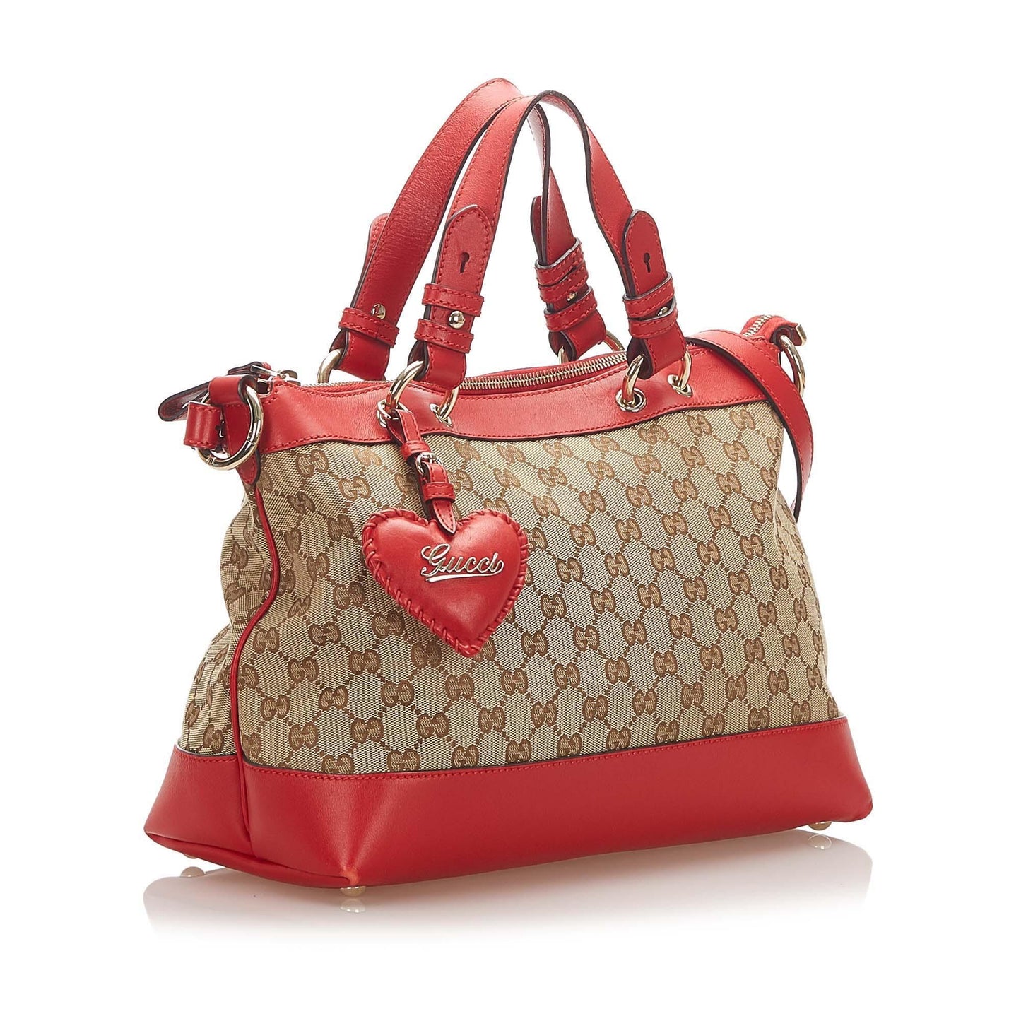 Gucci Canvas Monogram Tote Style 91