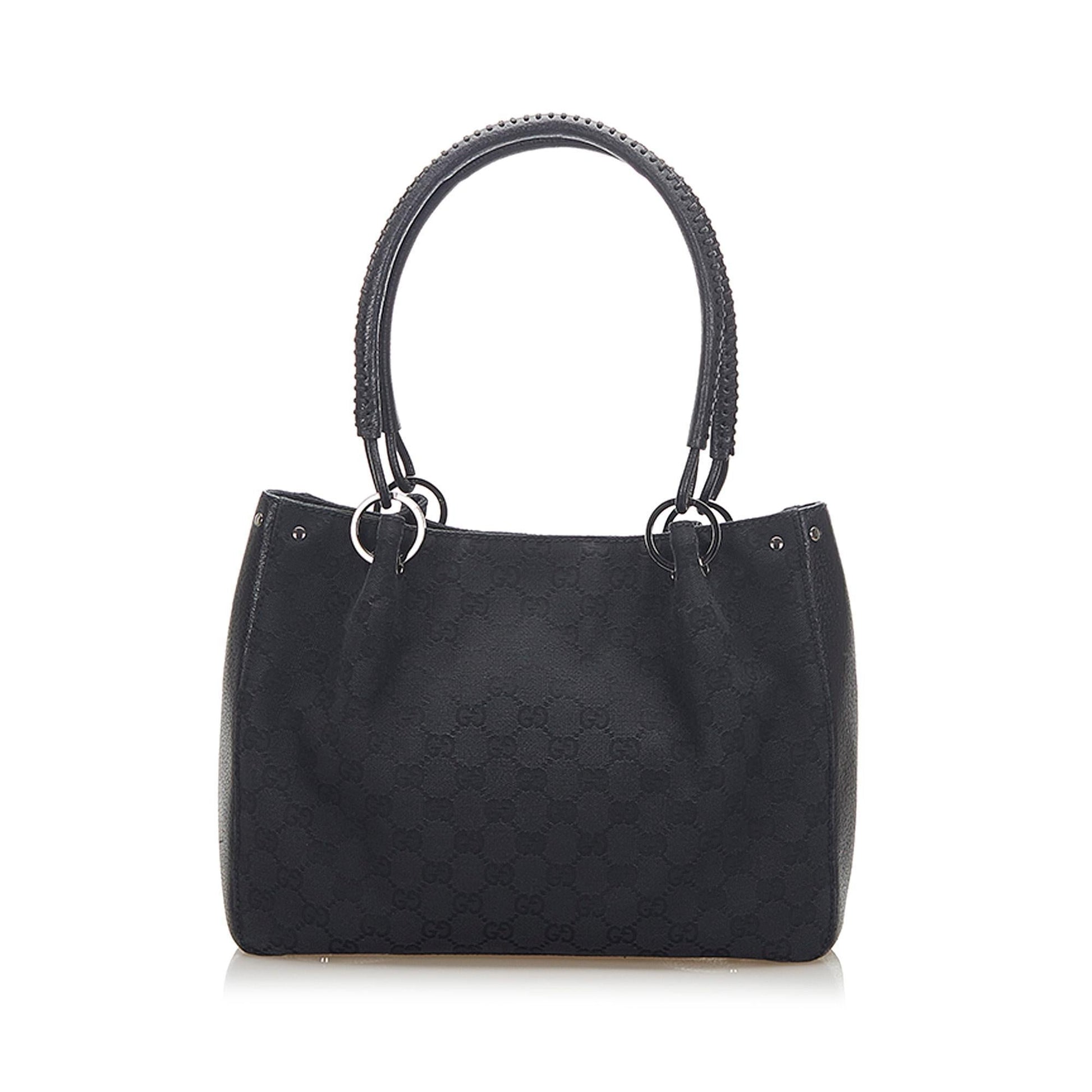 Gucci Canvas Monogram Tote Style 90