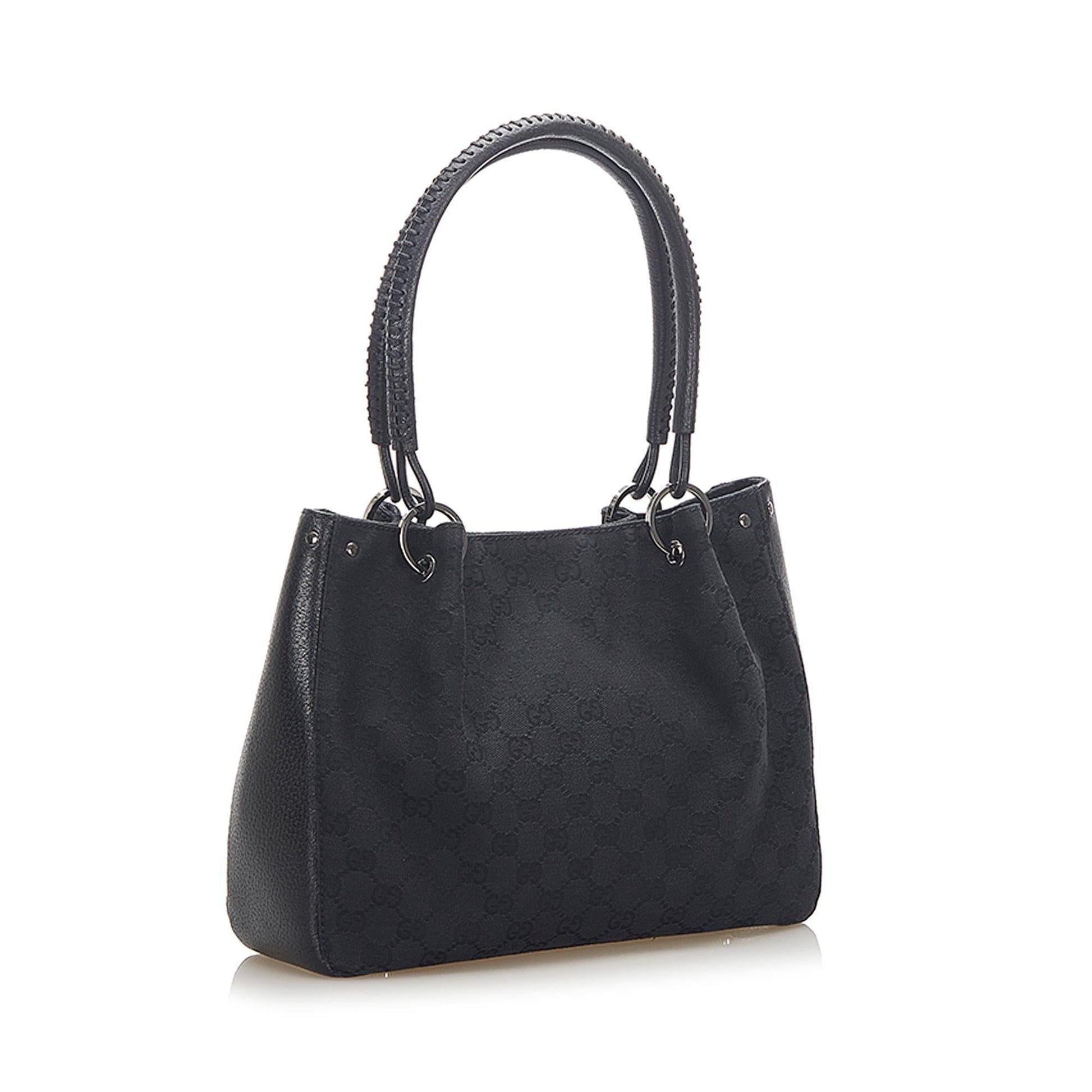 Gucci Canvas Monogram Tote Style 90