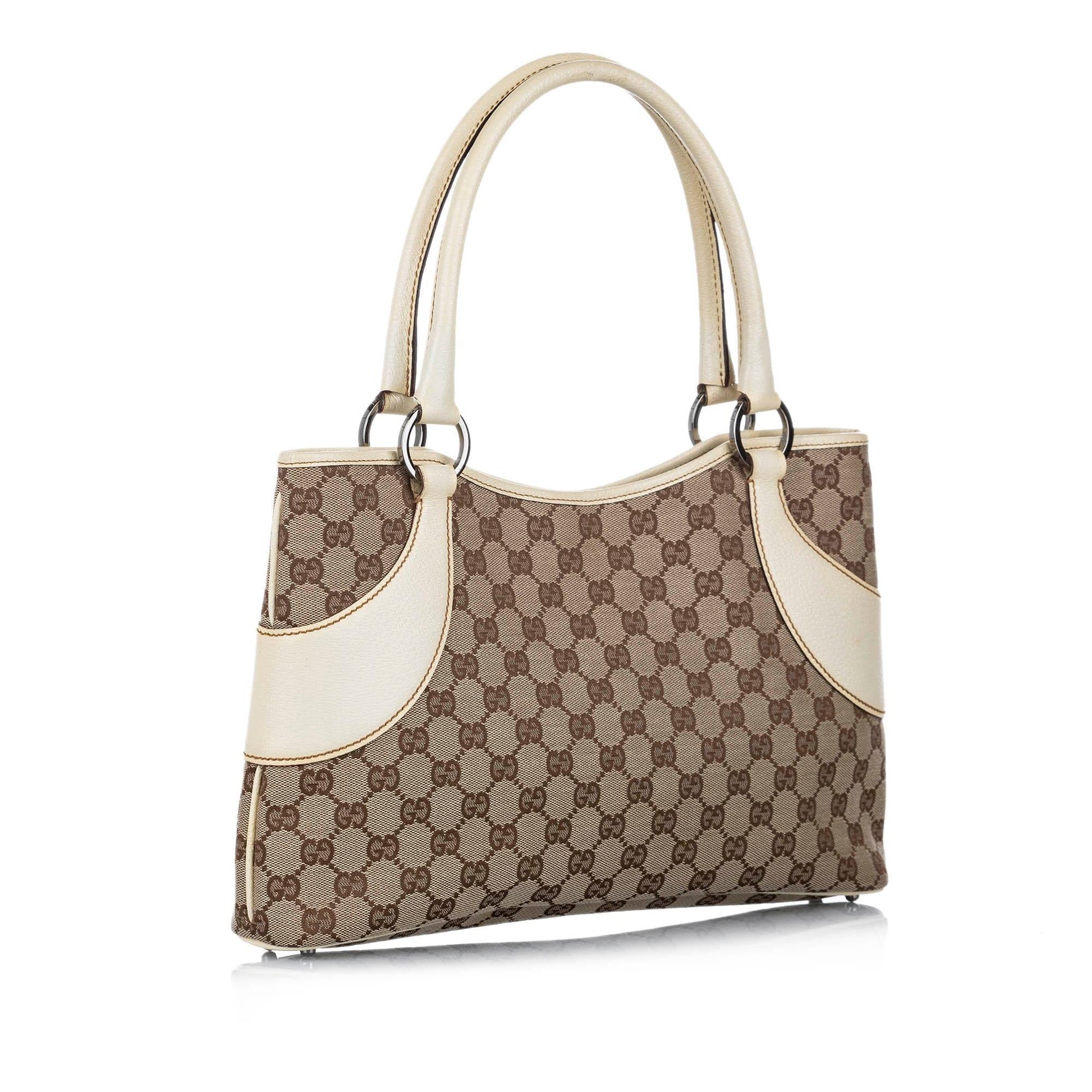 Gucci Canvas Monogram Tote Style 89