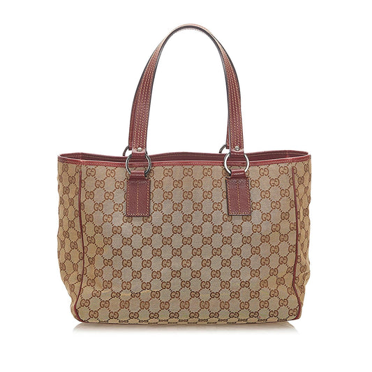 Gucci Canvas Monogram Tote Style 81