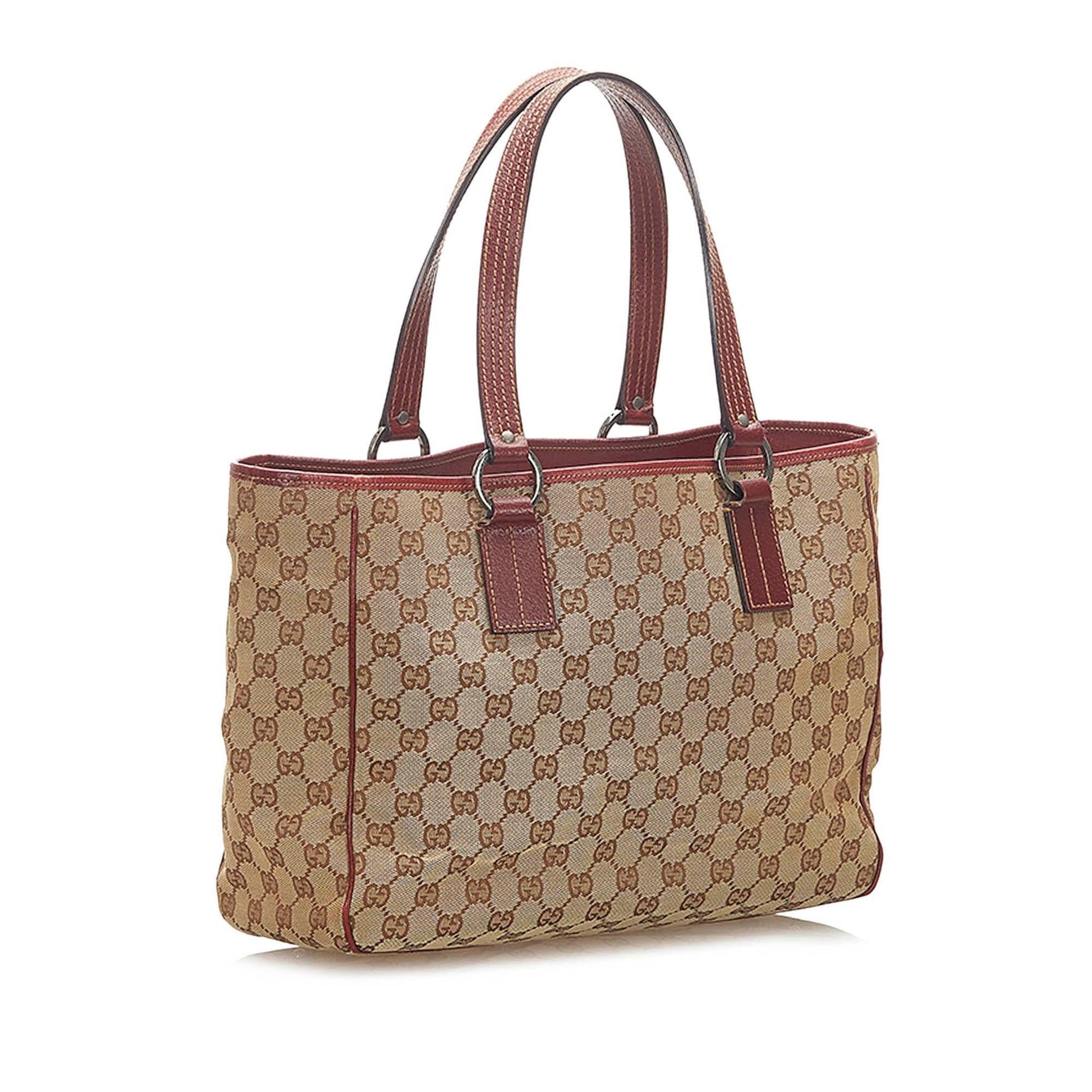 Gucci Canvas Tote Style 75