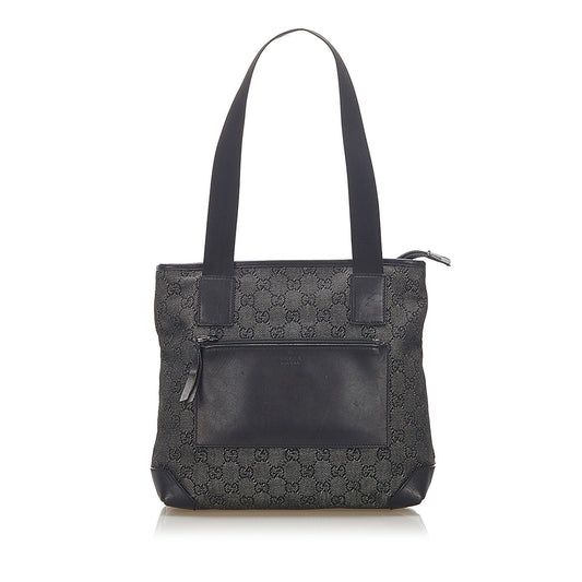 Gucci Canvas Monogram Tote Style 79