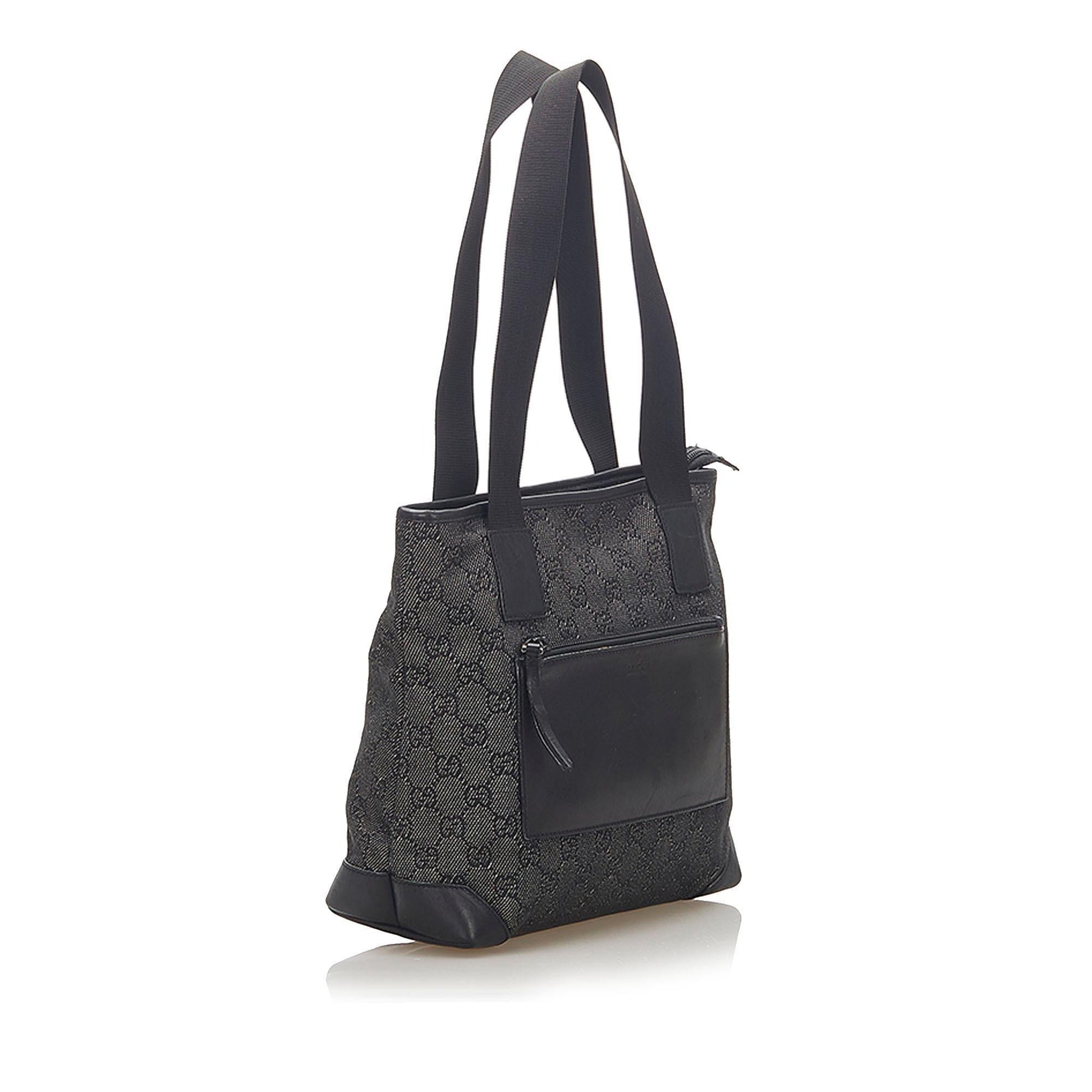 Gucci Canvas Monogram Tote Style 79