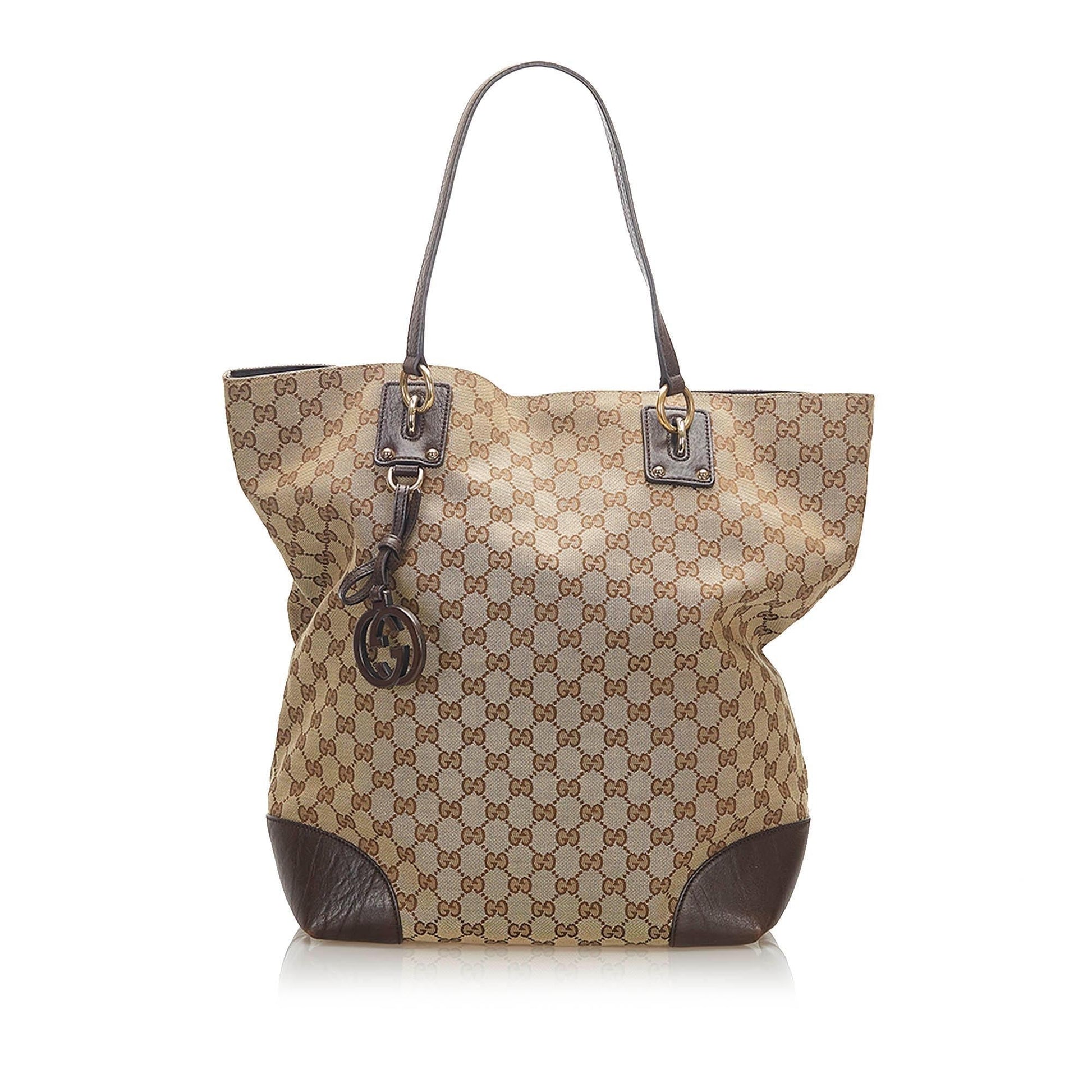 Gucci Canvas Monogram Tote Style 71