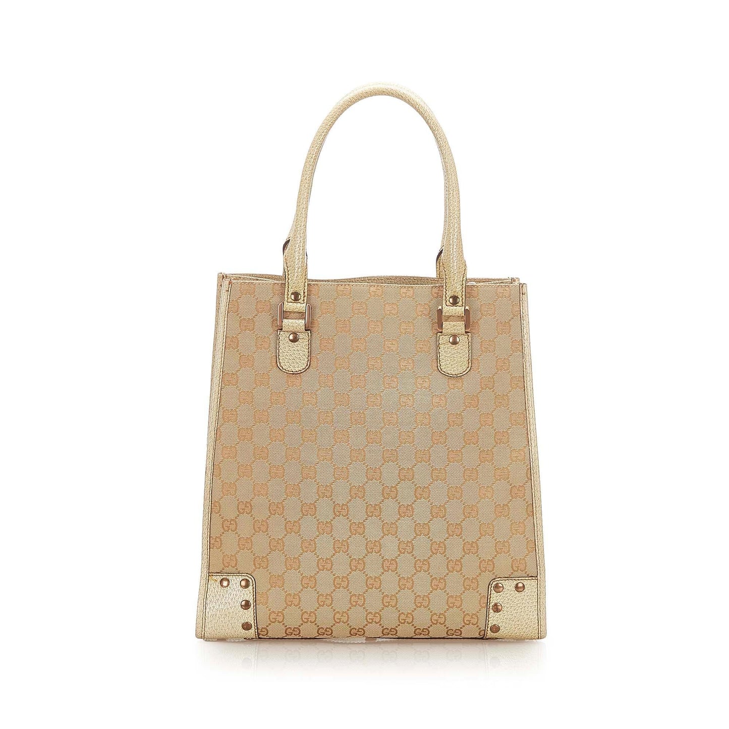 Gucci Canvas Monogram Tote Style 69