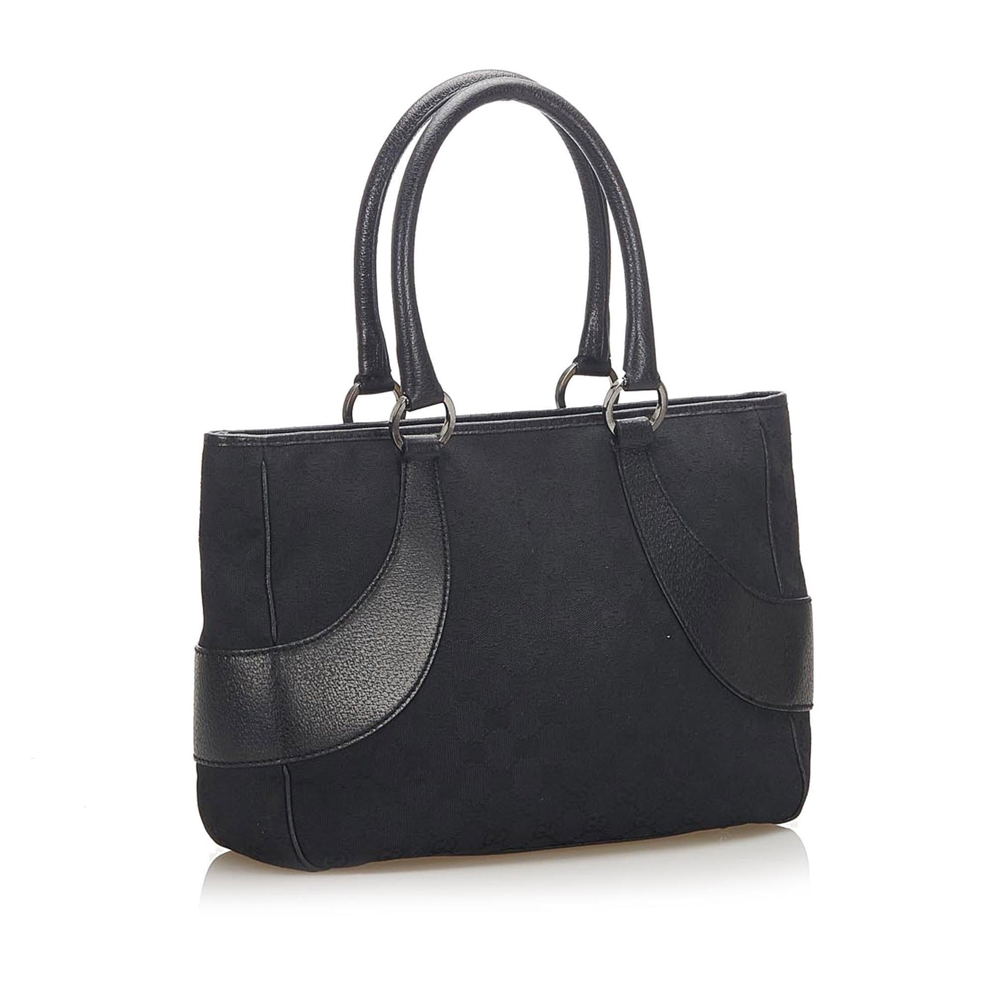 Gucci Canvas Monogram Tote Style 68